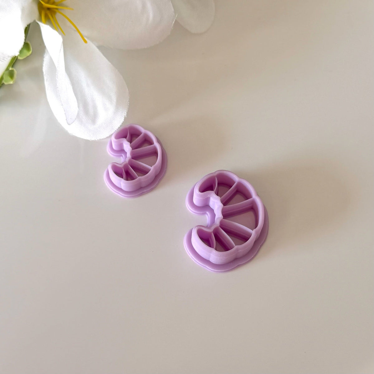 Croissant Cutter | 0.75"-1.25" | Polymer Clay Cutter Earrings