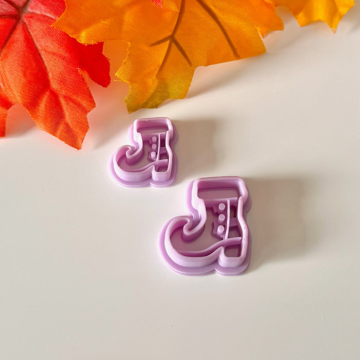 Witch Boot Cutter | 0.75"-1.25" | Polymer Clay Cutter Earrings