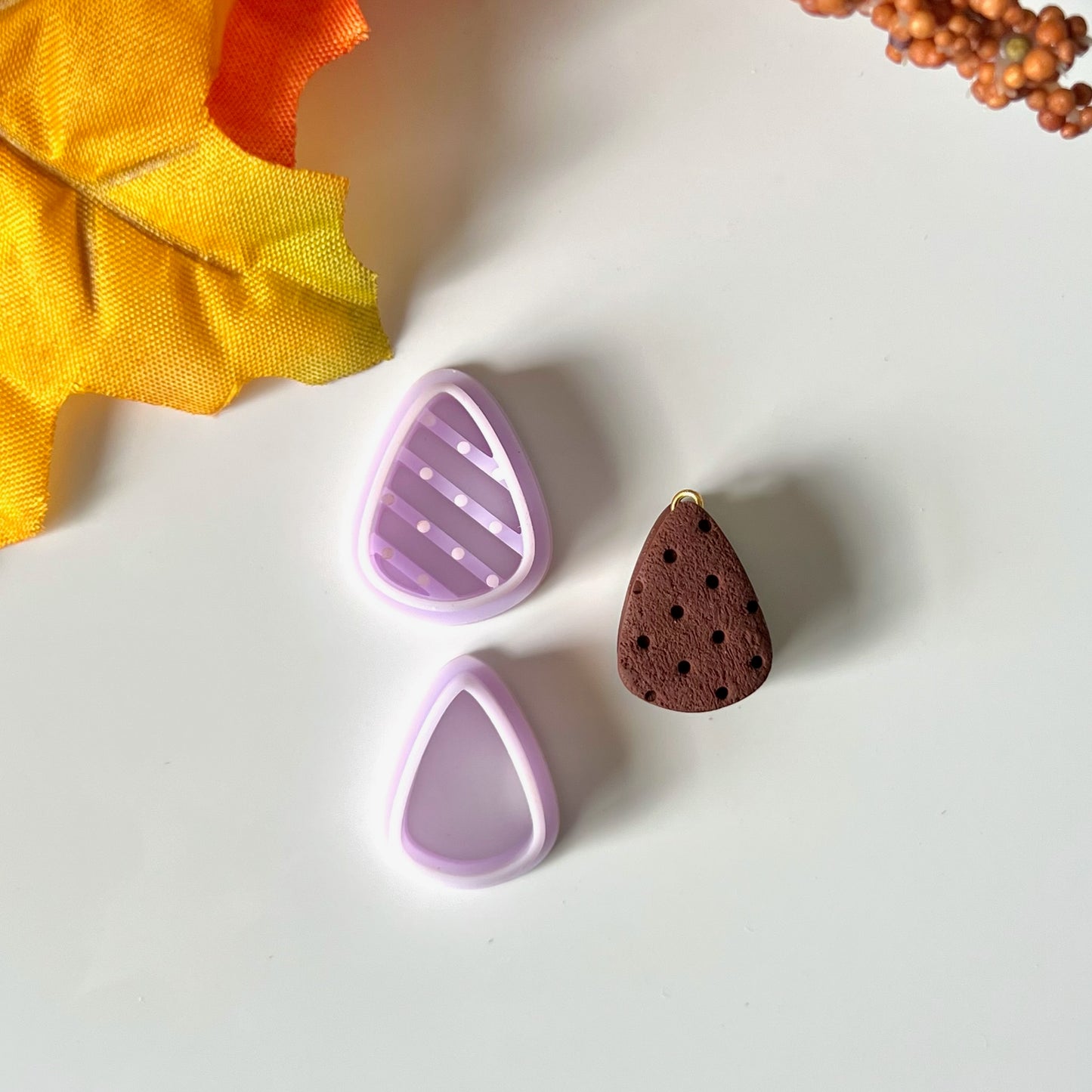 Candy Corn Ice Cream Sandwich Cutter (Set)
