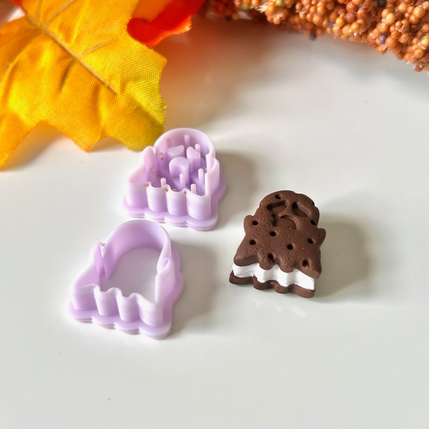 Ghost Ice Cream Sandwich Cutter (Set)