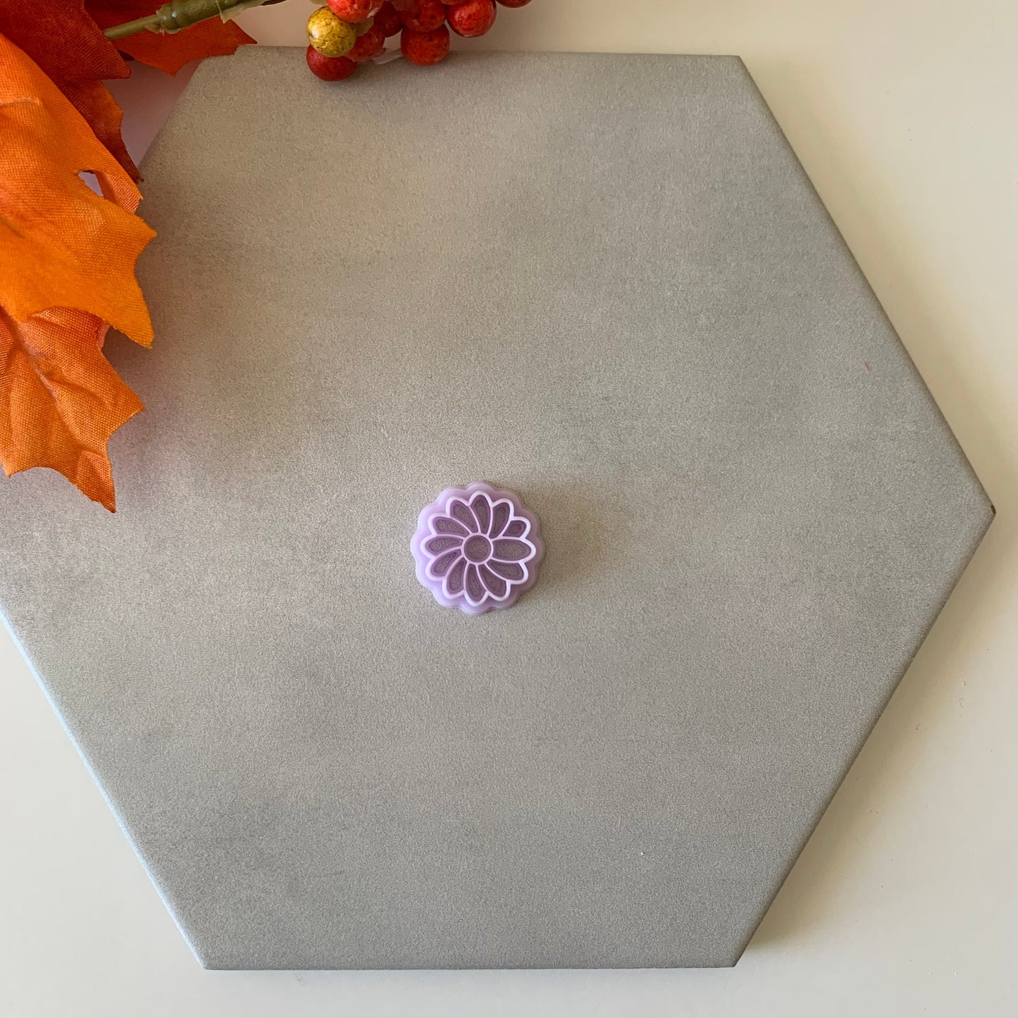 Daisy 10 Pedal Cutter | 0.75"-1.25" | Fall Polymer Clay Autumn Clay Cutters Fall Scary Halloween Earrings Autumn Clay Cutters Flower