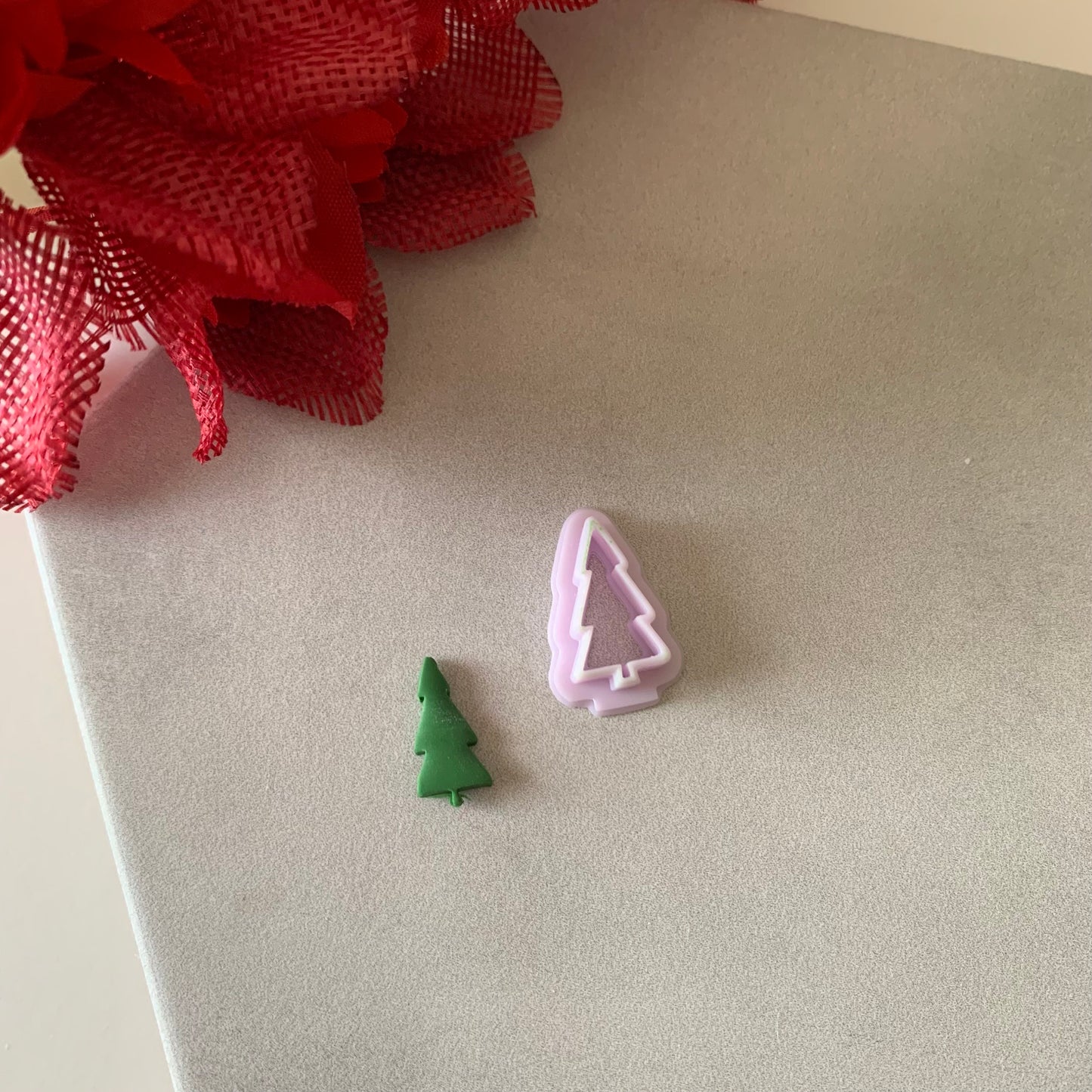 Christmas Tree Cutter 2 | 0.75"-1.25" | Winter Polymer Clay Holiday Christmas Earrings Autumn Clay Cutters