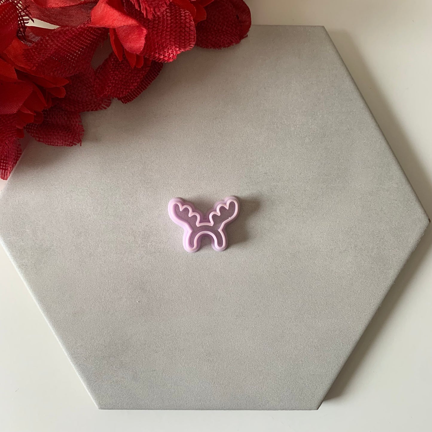 Reindeer Headband Cutter | 0.75"-1.25" | Winter Polymer Clay Cutters Holiday Christmas Earrings Cutter
