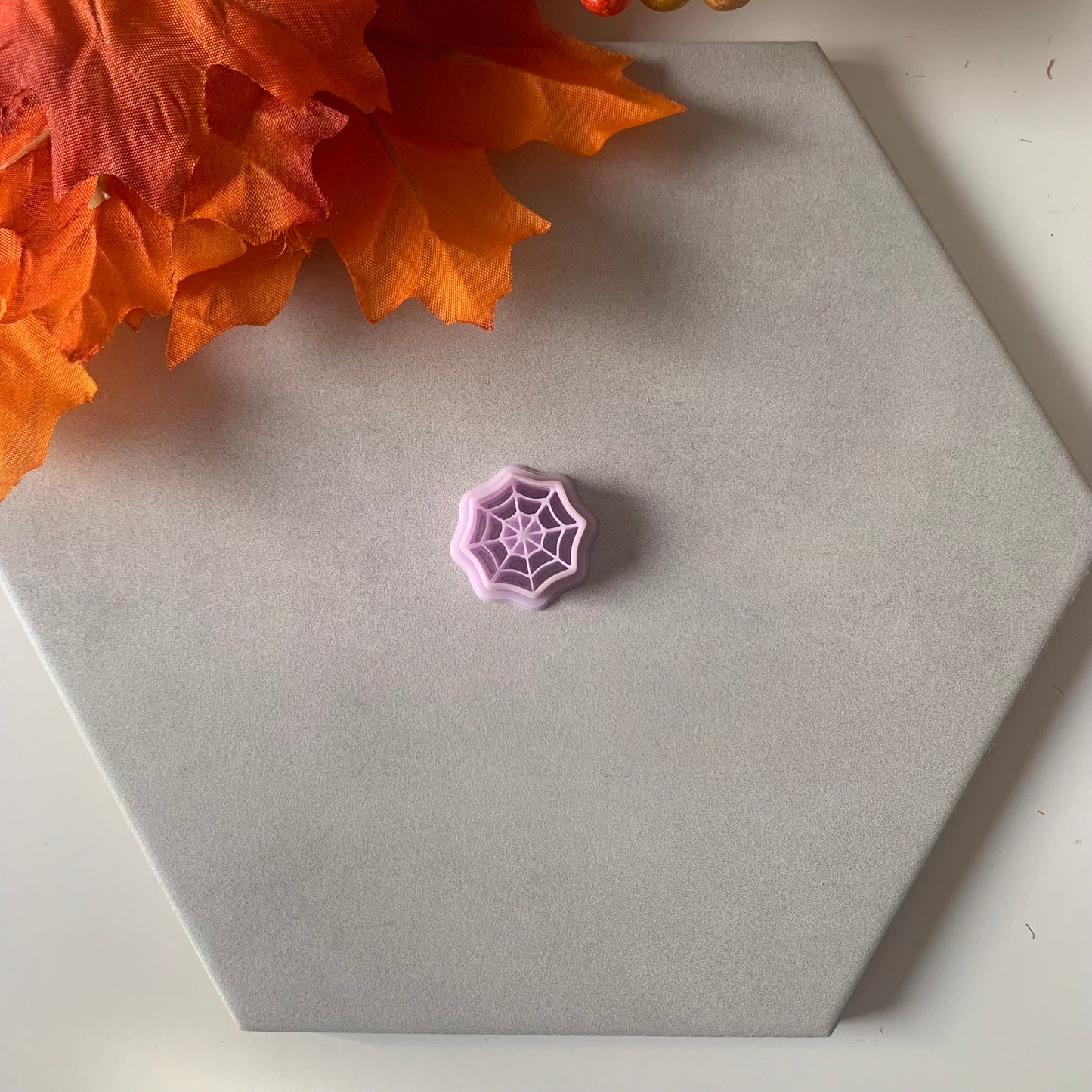Spider Web Cutter | 0.75"-1.25" | Fall Polymer Clay Autumn Clay Cutters Fall Scary Halloween Earrings Autumn Clay Cutters
