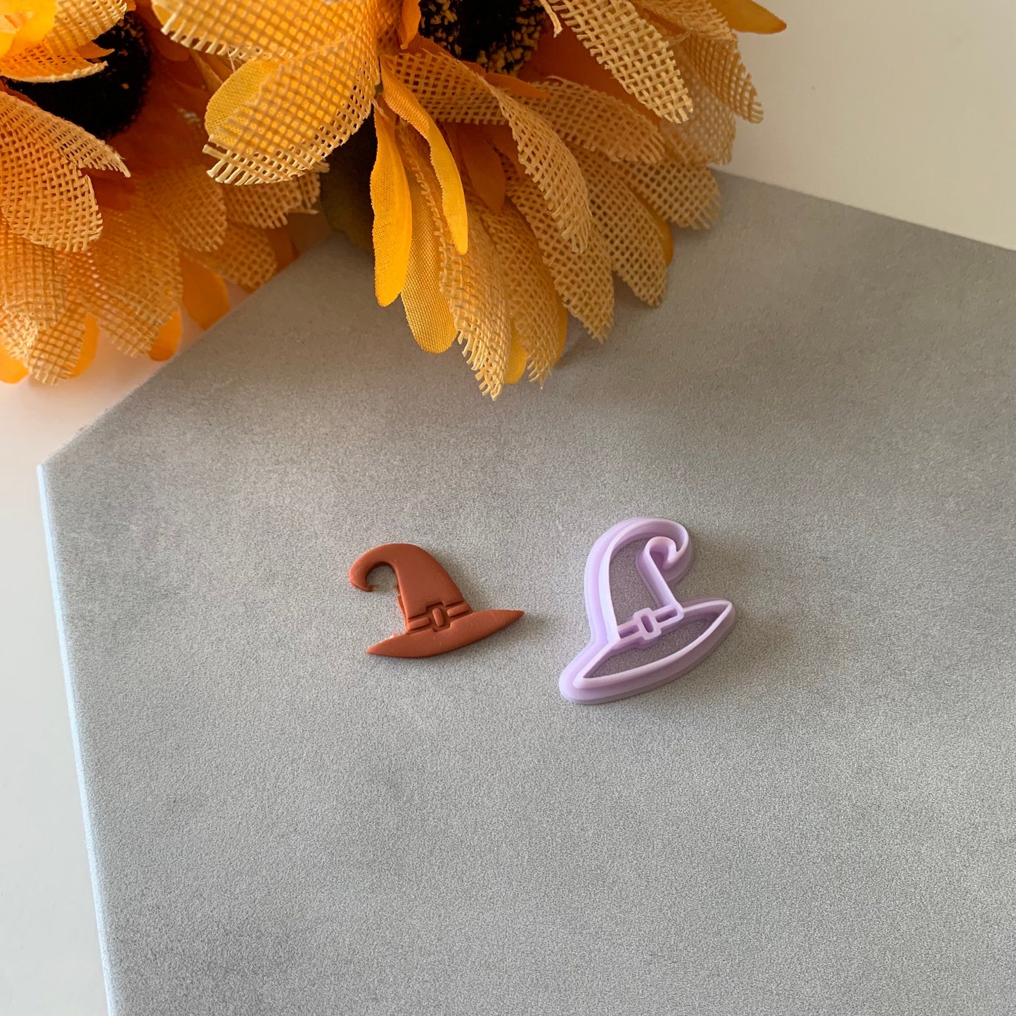 Witch Hat Cutter 1 | 0.75"-1.25" | Fall Polymer Clay Autumn Clay Cutters Fall Scary Halloween Earrings Autumn Clay Cutters