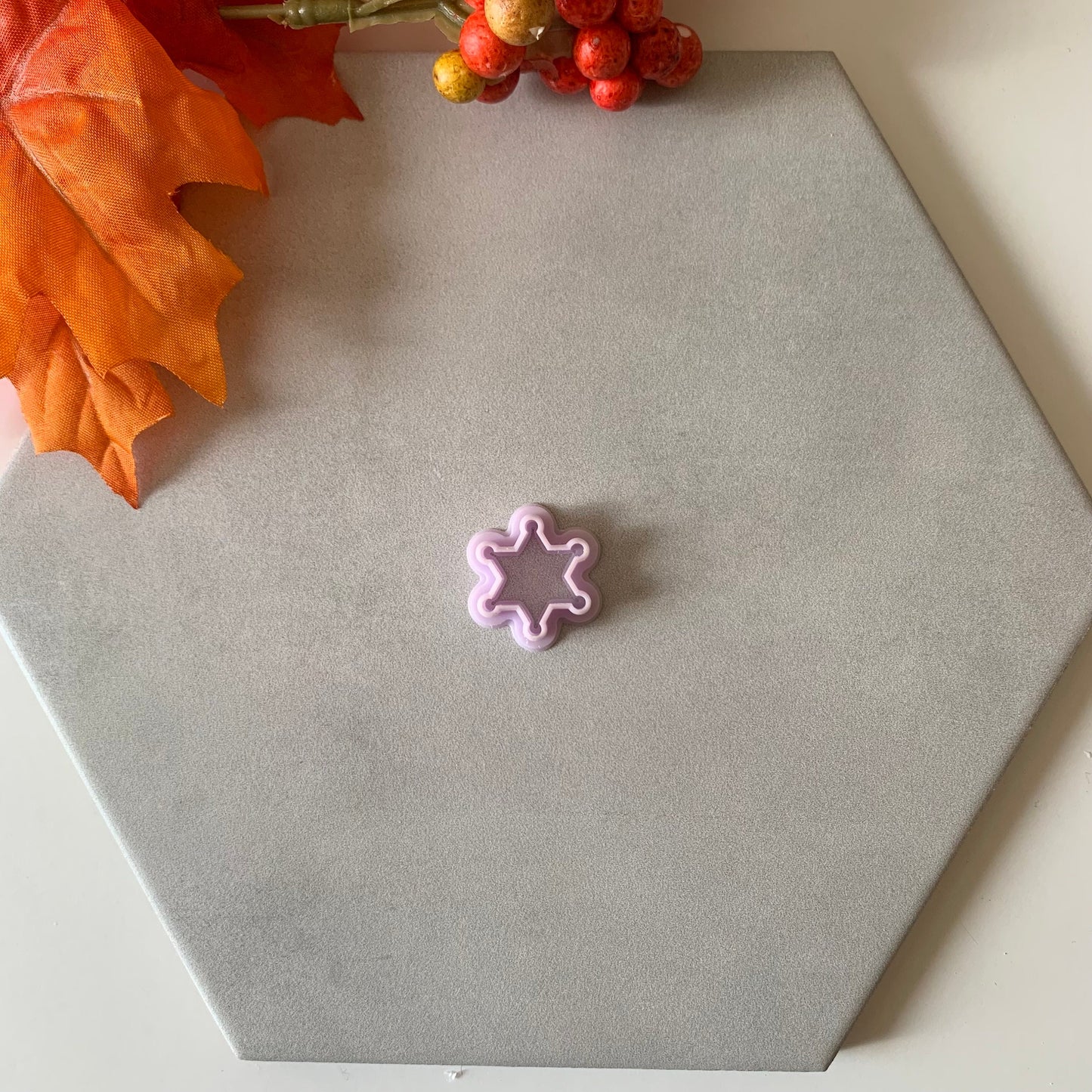 Sherrif Star Badge Cutter | 0.75"-1.25" | Western Polymer Clay Cutter