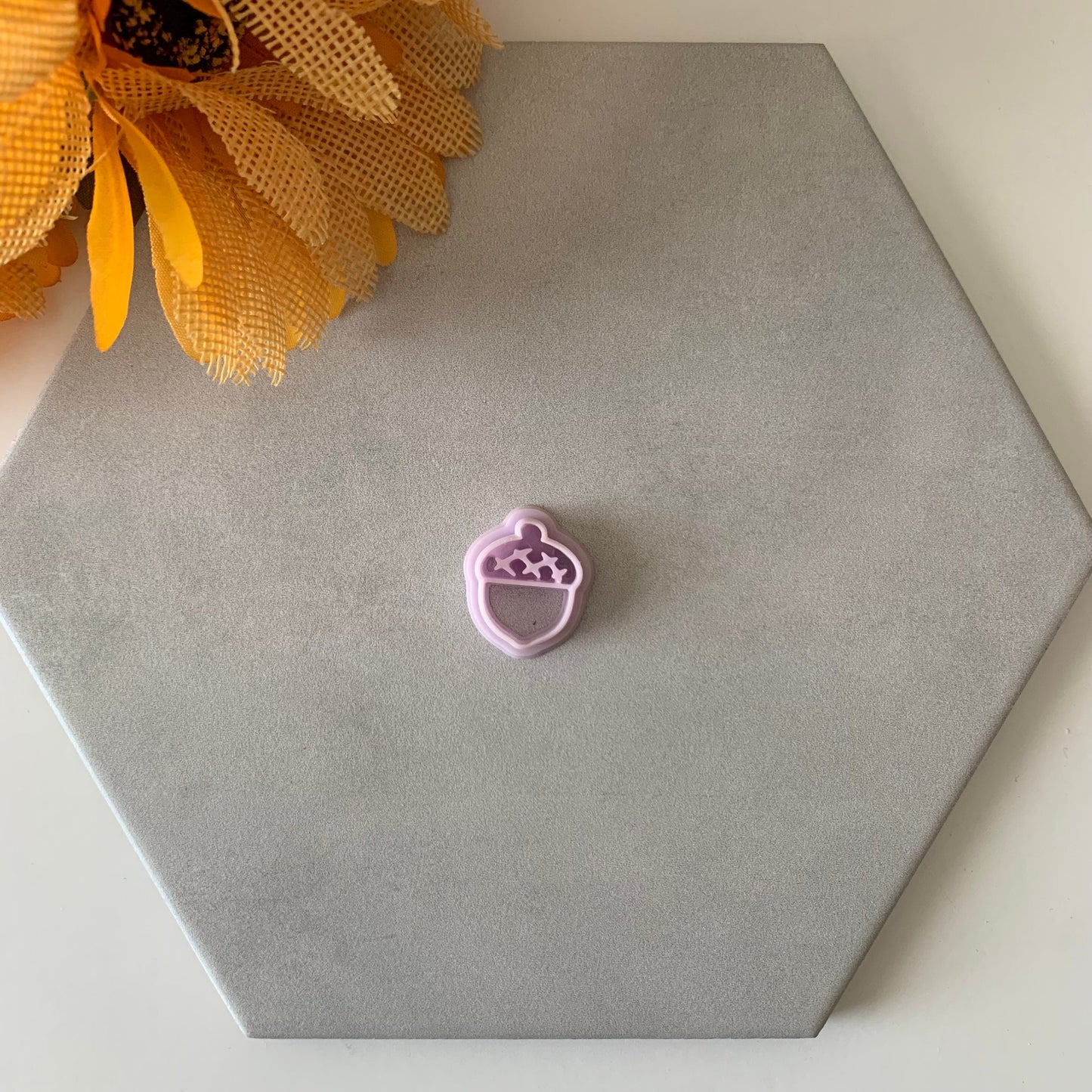 Acorn Cutter | 0.75"-1.25" | Fall Polymer Clay Earrings Autumn Clay Cutters