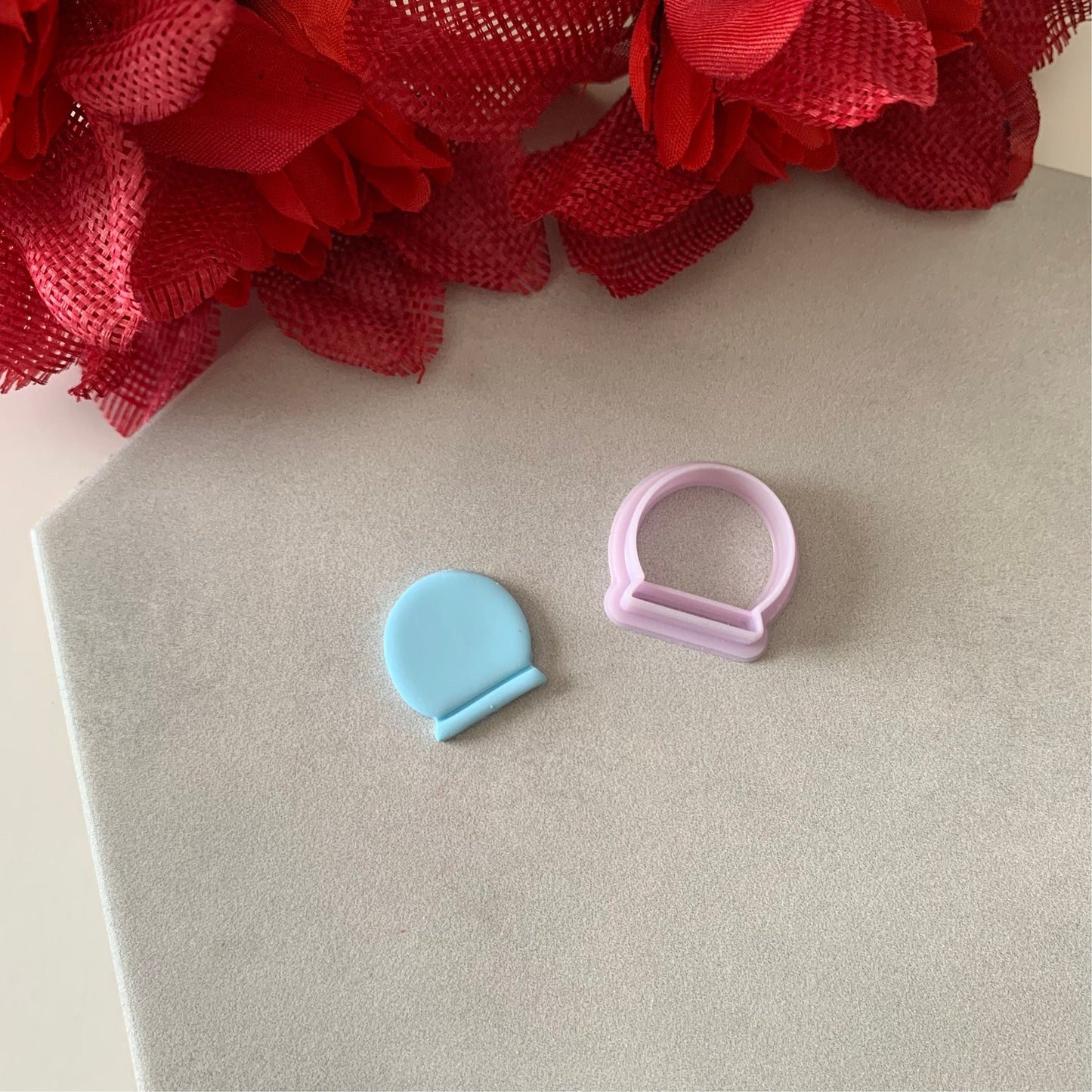 Snow Globe Cutter | 0.75"-1.25" | Winter Polymer Clay Cutters Holiday Christmas Earrings Cutter