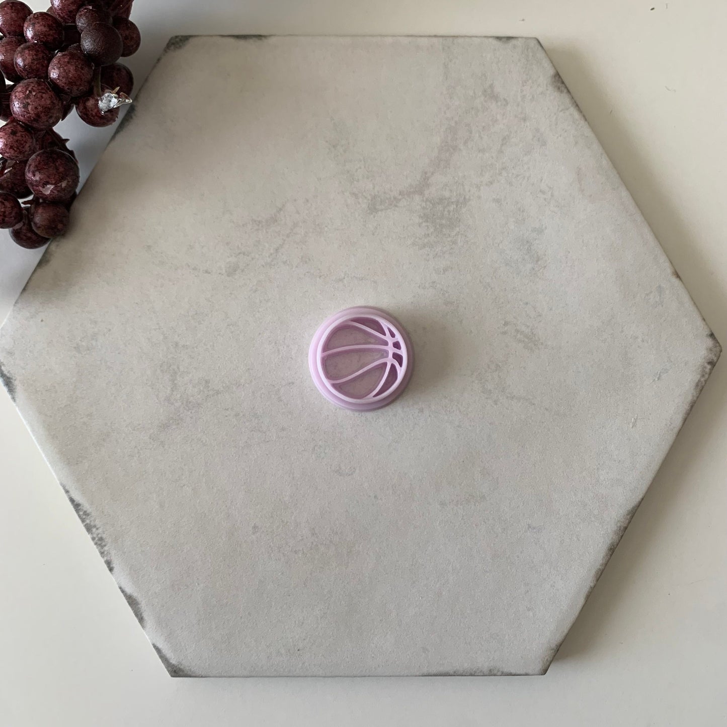 Basketball Cutter | 0.75"-1.25" | Sports Polymer Clay Cutter