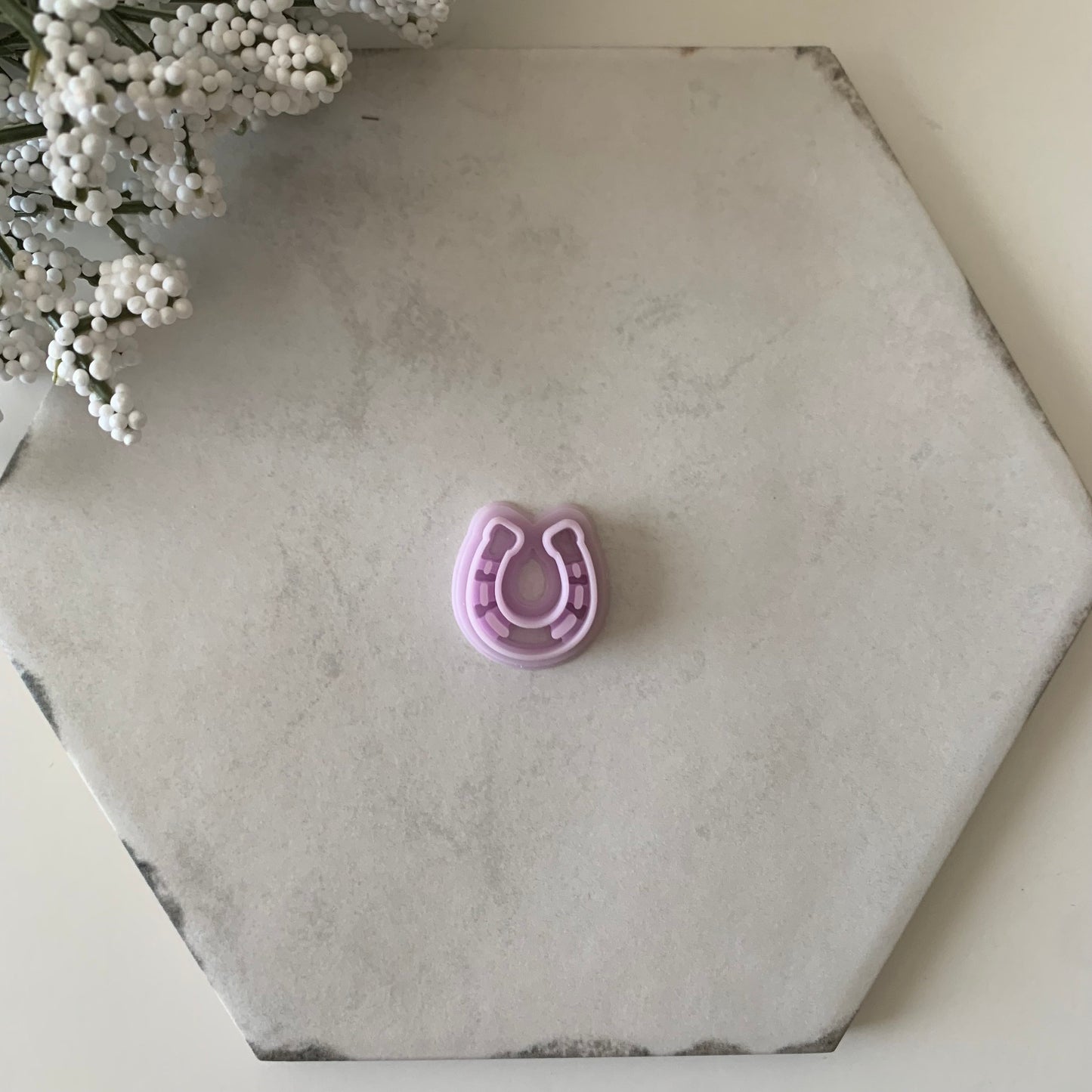 Horseshoe Cutter | 0.75"-1.25" | Western Polymer Clay Cutter Earrings