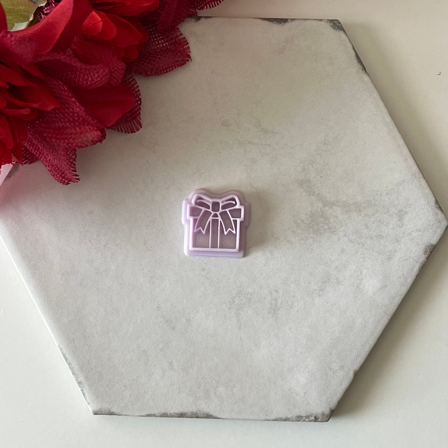 Gift Cutter | 0.75"-1.25" | Winter Polymer Clay Holiday Christmas Earrings