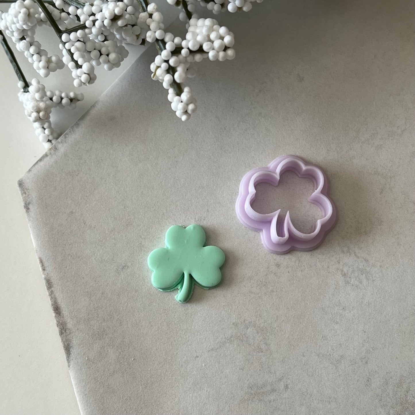 Shamrock Cutter | 0.75"-1.25" | Polymer Clay Cutter Earrings