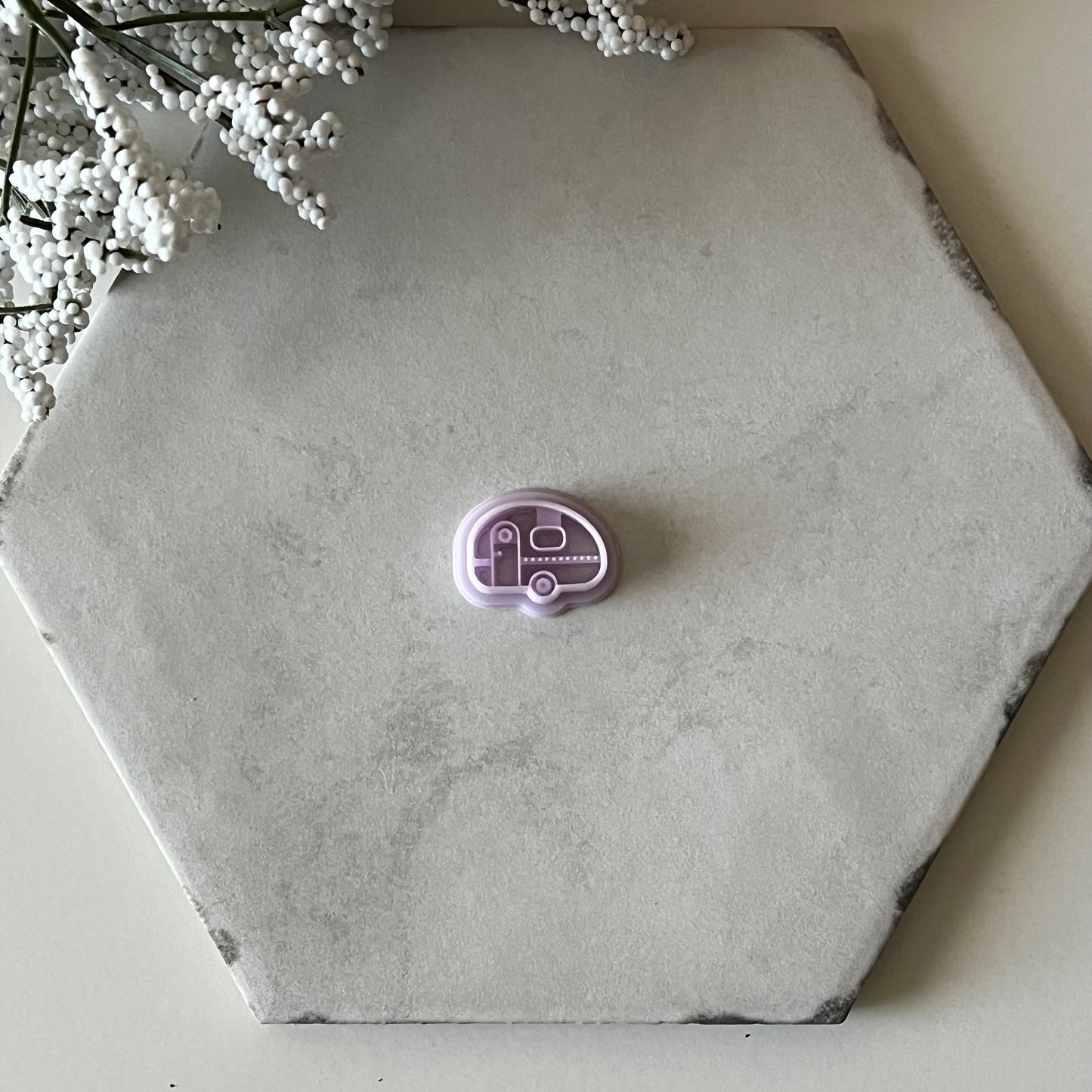 Camper Cutter | 0.75"-1.25" | Polymer Clay Cutter Earrings RV