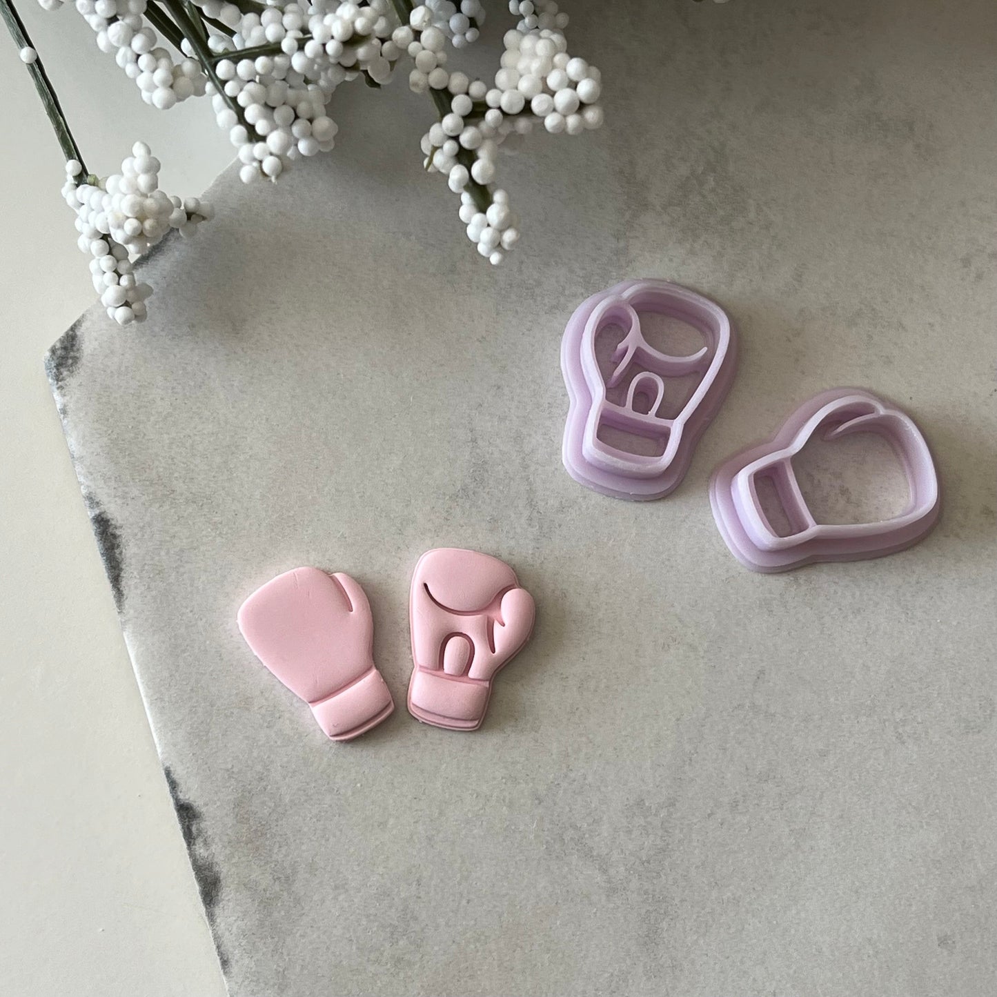 Boxing Gloves Cutter | 0.75"-1.25" | Sports Polymer Clay Cutter Earrings