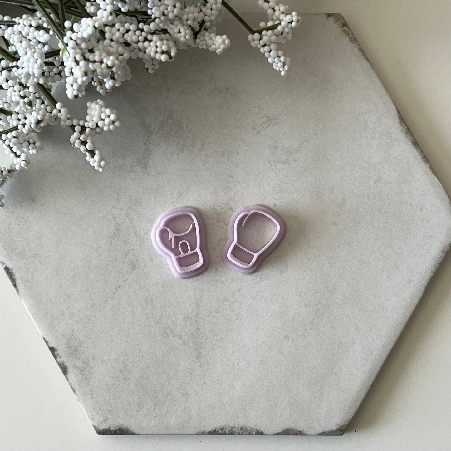 Boxing Gloves Cutter | 0.75"-1.25" | Sports Polymer Clay Cutter Earrings