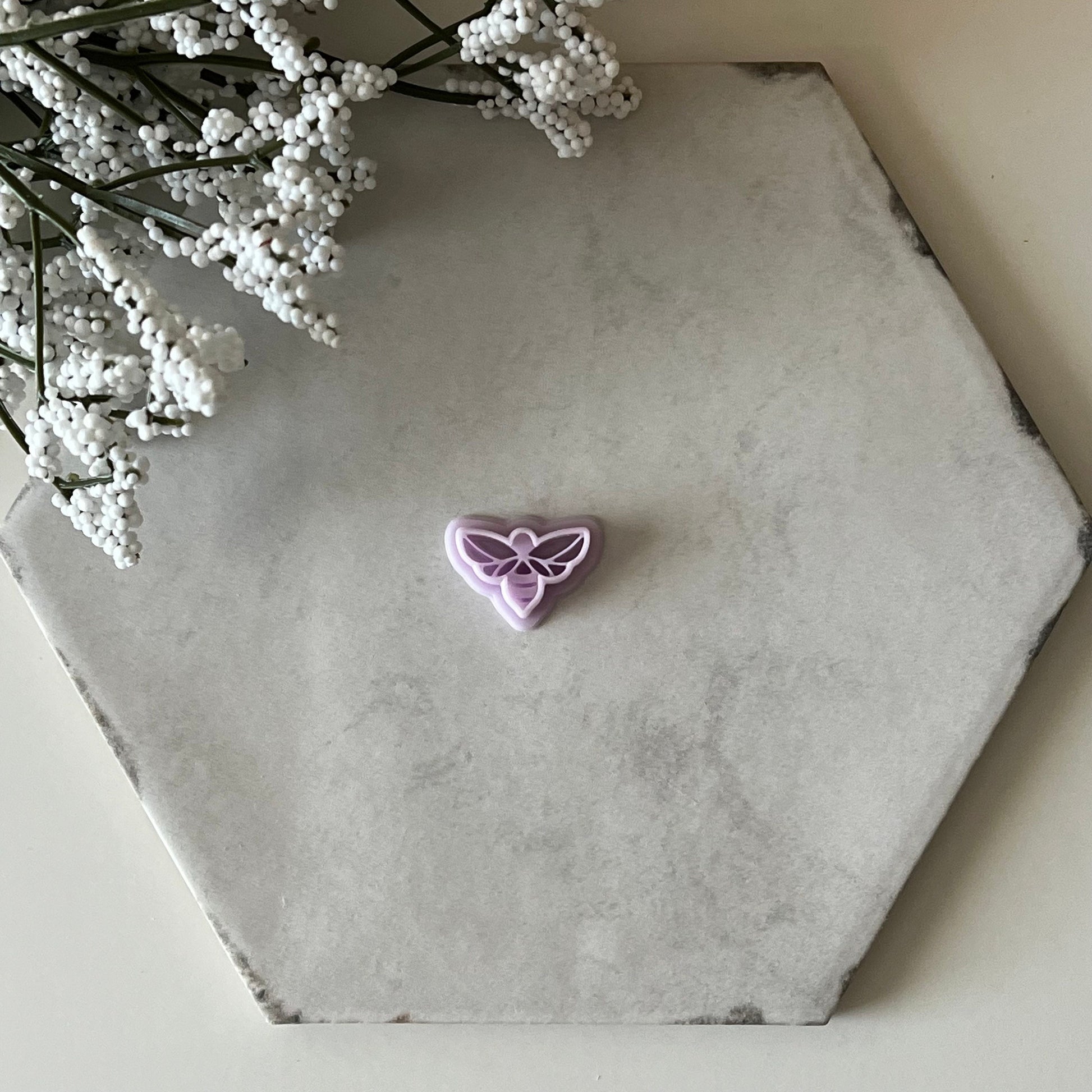 Bee Cutter | 0.75"-1.25" | Polymer Clay Cutter Earrings