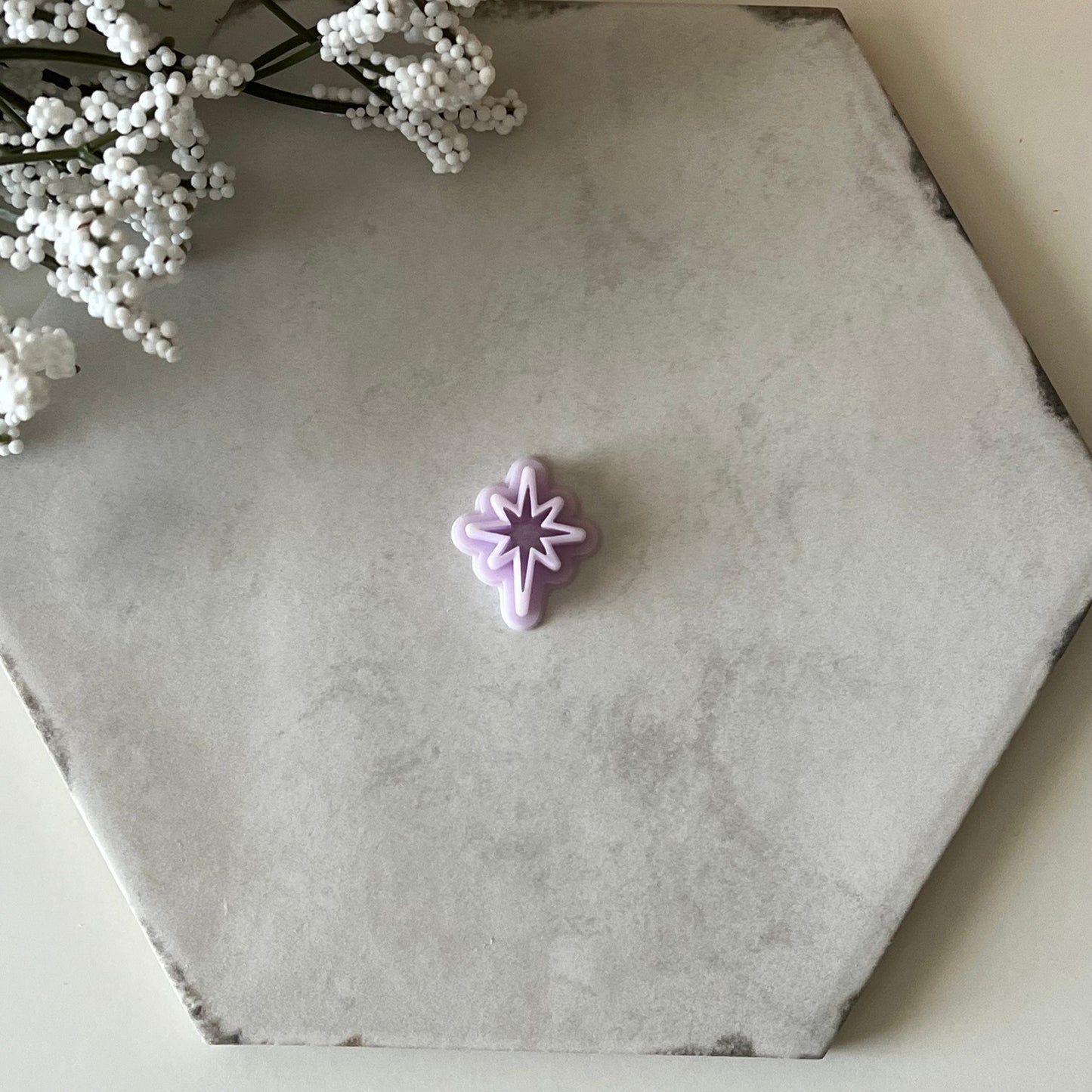 North Star Cutter | 0.75"-1.25" | Winter Polymer Clay Cutters Holiday Christmas Earrings Cutter Stud