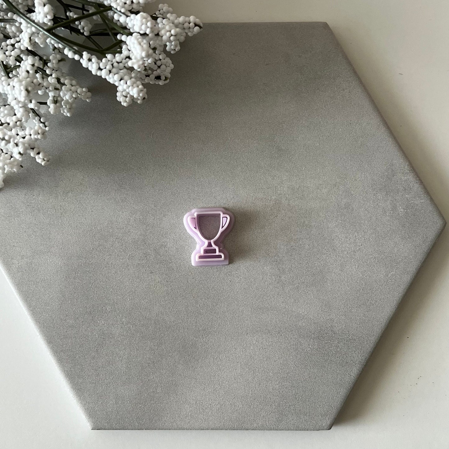 Trophy Cutter | 0.75"-1.25" | Sports Polymer Clay Cutter