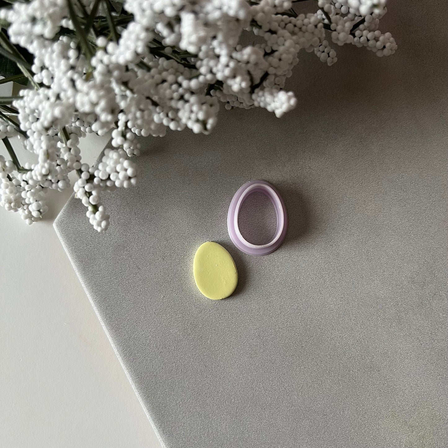 Egg Cutter | 0.75"-1.25" | Polymer Clay Cutter Earrings Easter Spring