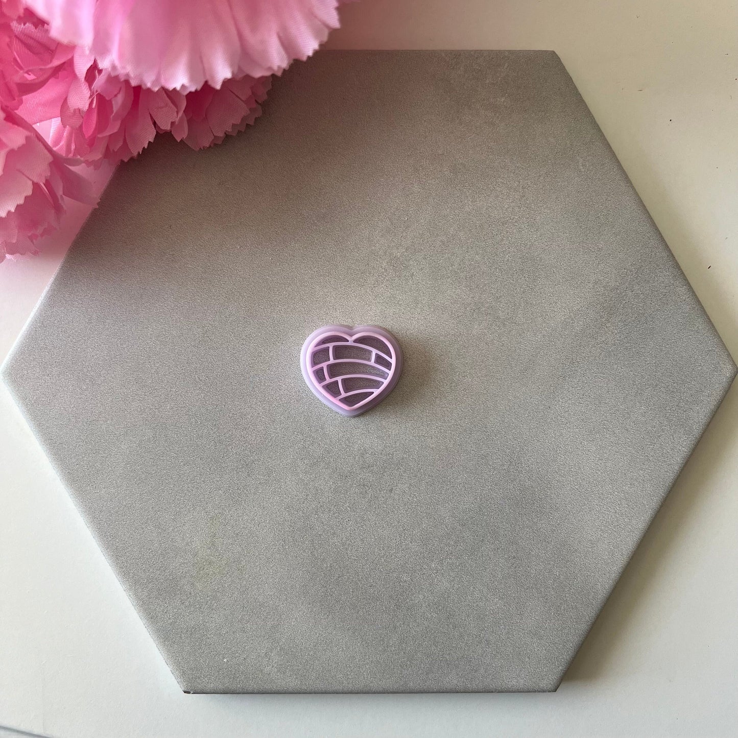 Heart Concha Cutter | 0.75"-1.25" | Polymer Clay Cutter Earrings Valentines Day