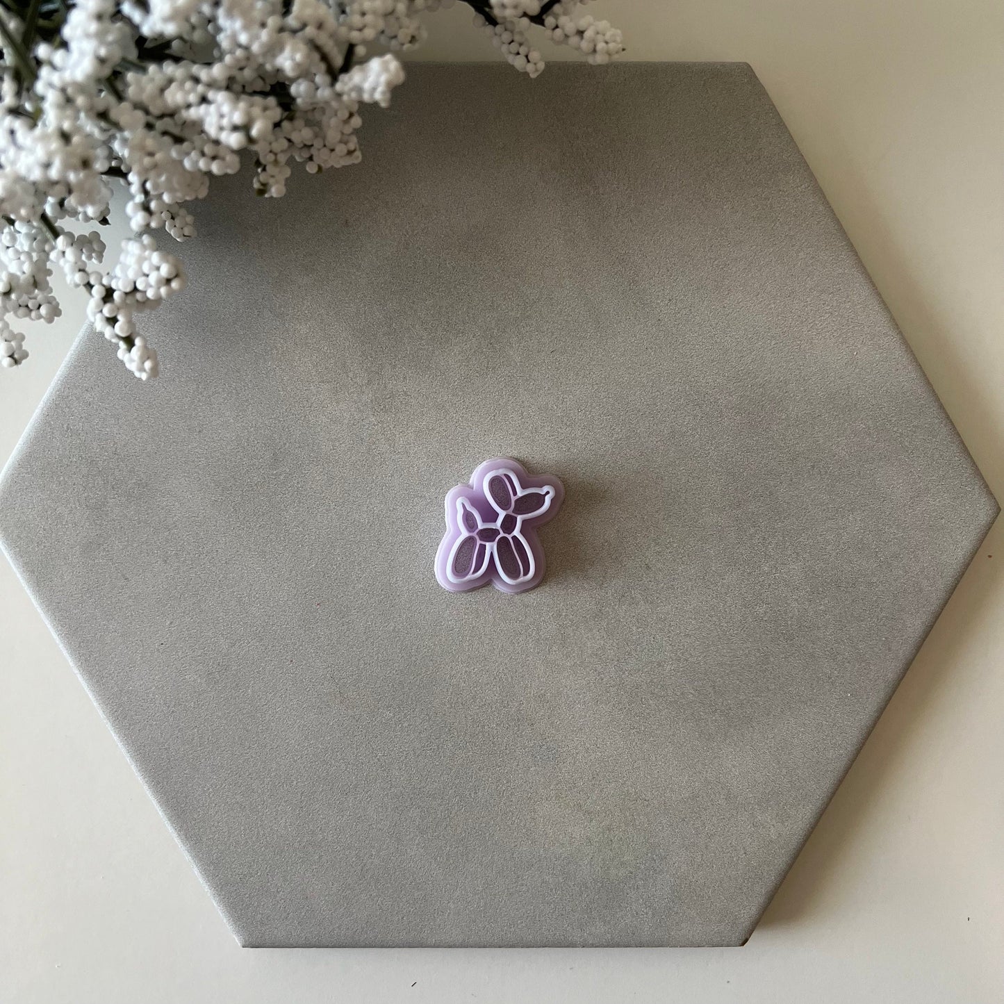 Balloon Dog Cutter | 0.75"-1.25" | Polymer Clay Cutter Earrings
