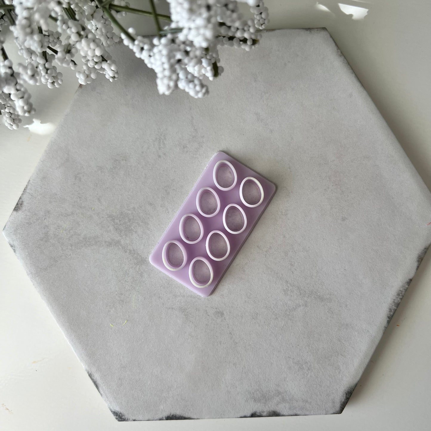 Egg Cluster Cutter | Polymer Clay Cutter Earrings Easter Spring Stud