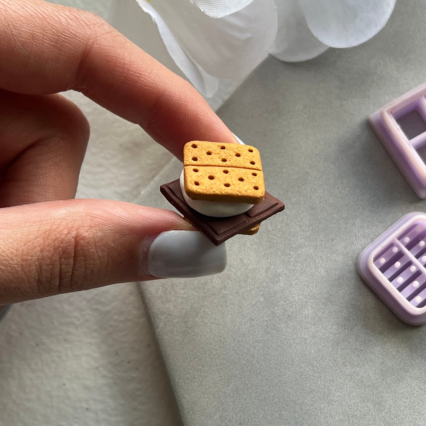 Smores Cutter (Set) | 0.75"-1.25" | Polymer Clay Cutter Earrings Summer