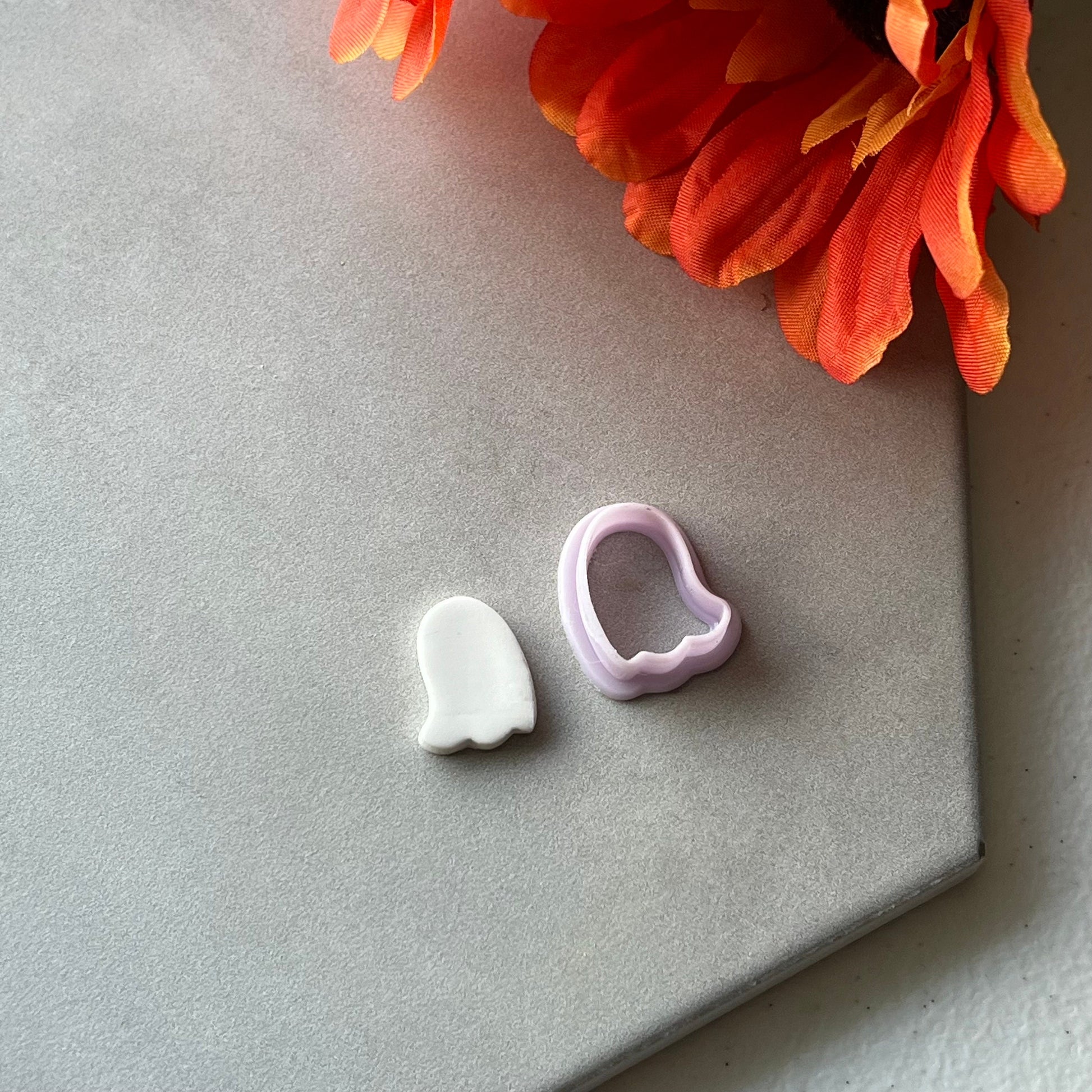 Ghost Cutter 5 | 0.75"-1.25" | Fall Polymer Clay Autumn Clay Cutters Fall Scary Halloween Earrings Autumn Clay Cutters