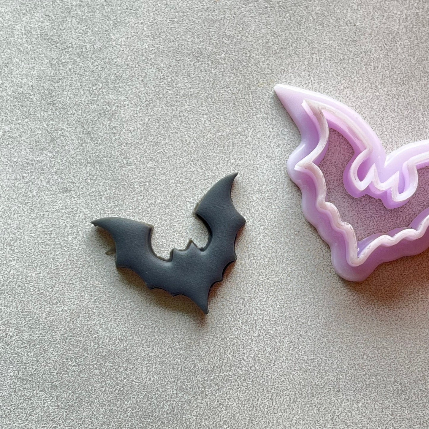 Bat 2 Cutter | 0.75"-1.25" | Fall Polymer Clay Autumn Clay Cutters Fall Scary Halloween Earrings