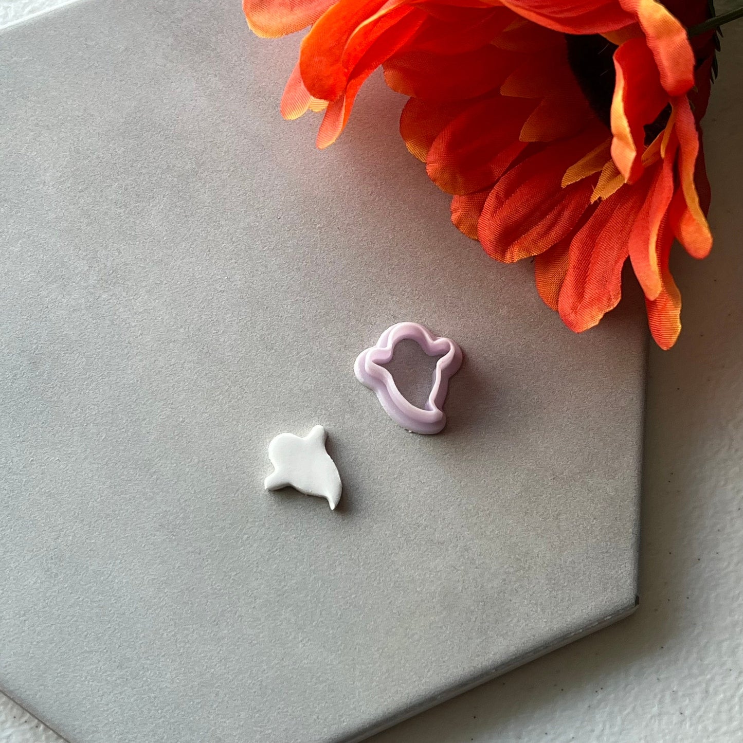 Ghost Cutter 4 | 0.75"-1.25" | Fall Polymer Clay Autumn Clay Cutters Fall Scary Halloween Earrings Autumn Clay Cutters