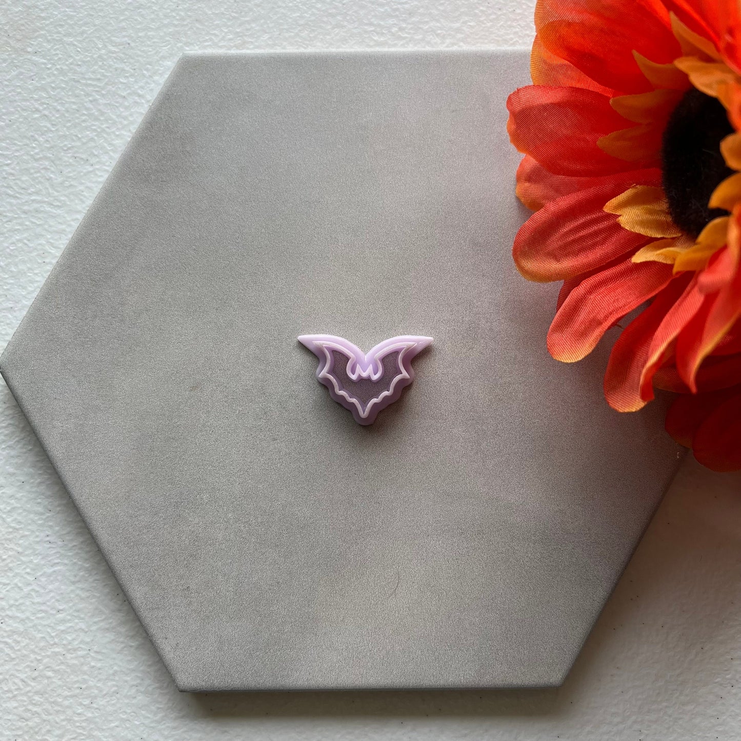 Bat 2 Cutter | 0.75"-1.25" | Fall Polymer Clay Autumn Clay Cutters Fall Scary Halloween Earrings