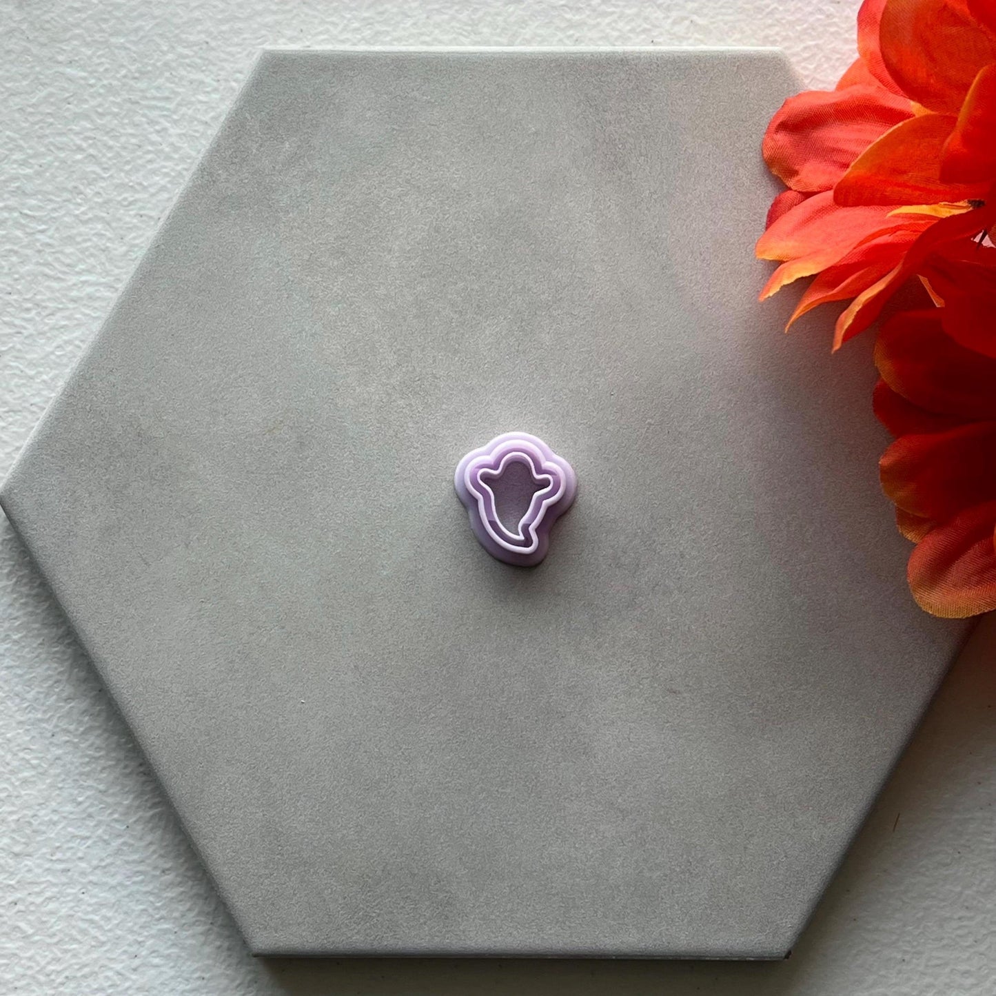 Ghost Outline Cutter | 0.75"-1.25" | Fall Polymer Clay Autumn Clay Cutters Fall Scary Halloween Earrings