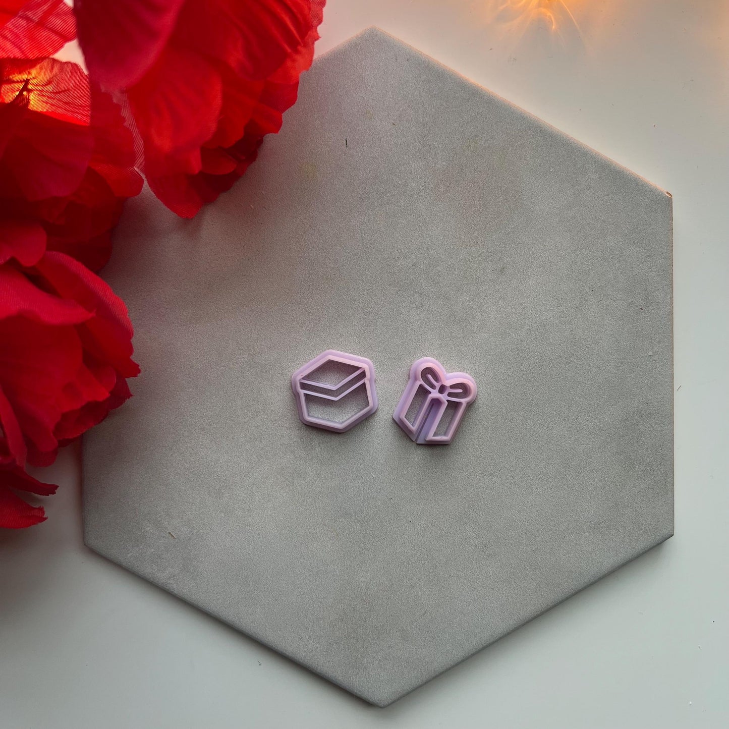 Gift 2 Cutter (set) | 0.75"-1.25" | Winter Polymer Clay Holiday Christmas Earrings