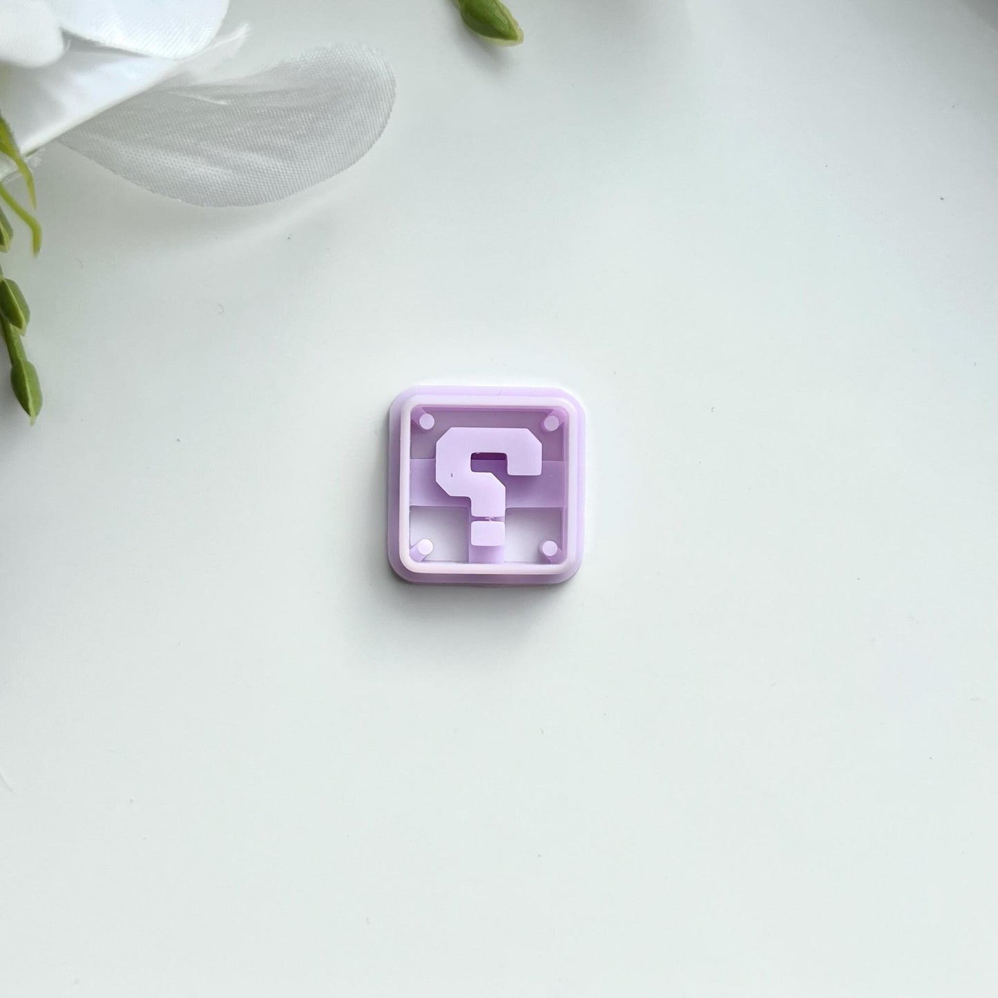 Question Mark Brick Cutter | 0.75"-1.25" | Polymer Clay Cutter Earrings