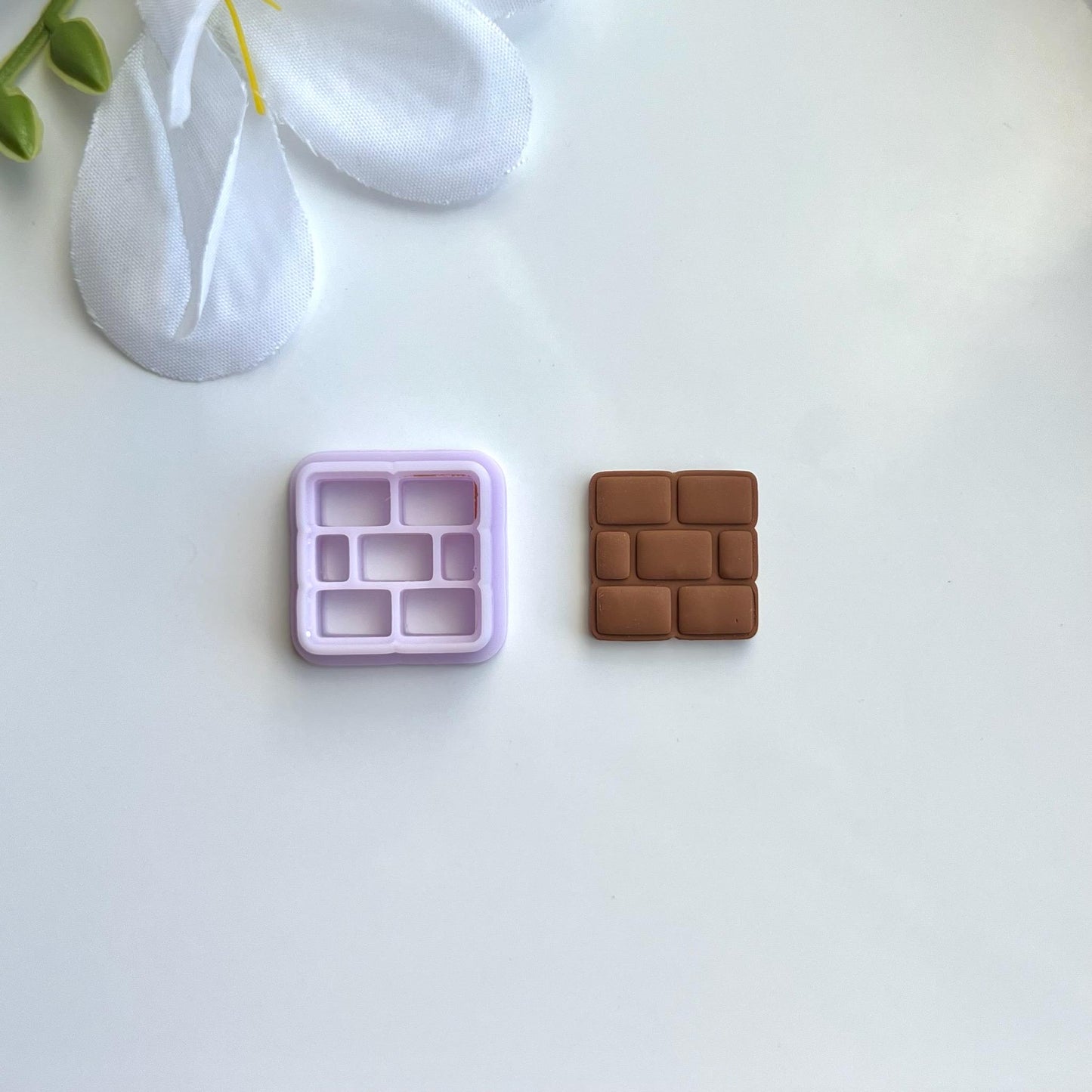 Brick Box Cutter | 0.75"-1.25" | Polymer Clay Cutter Earrings