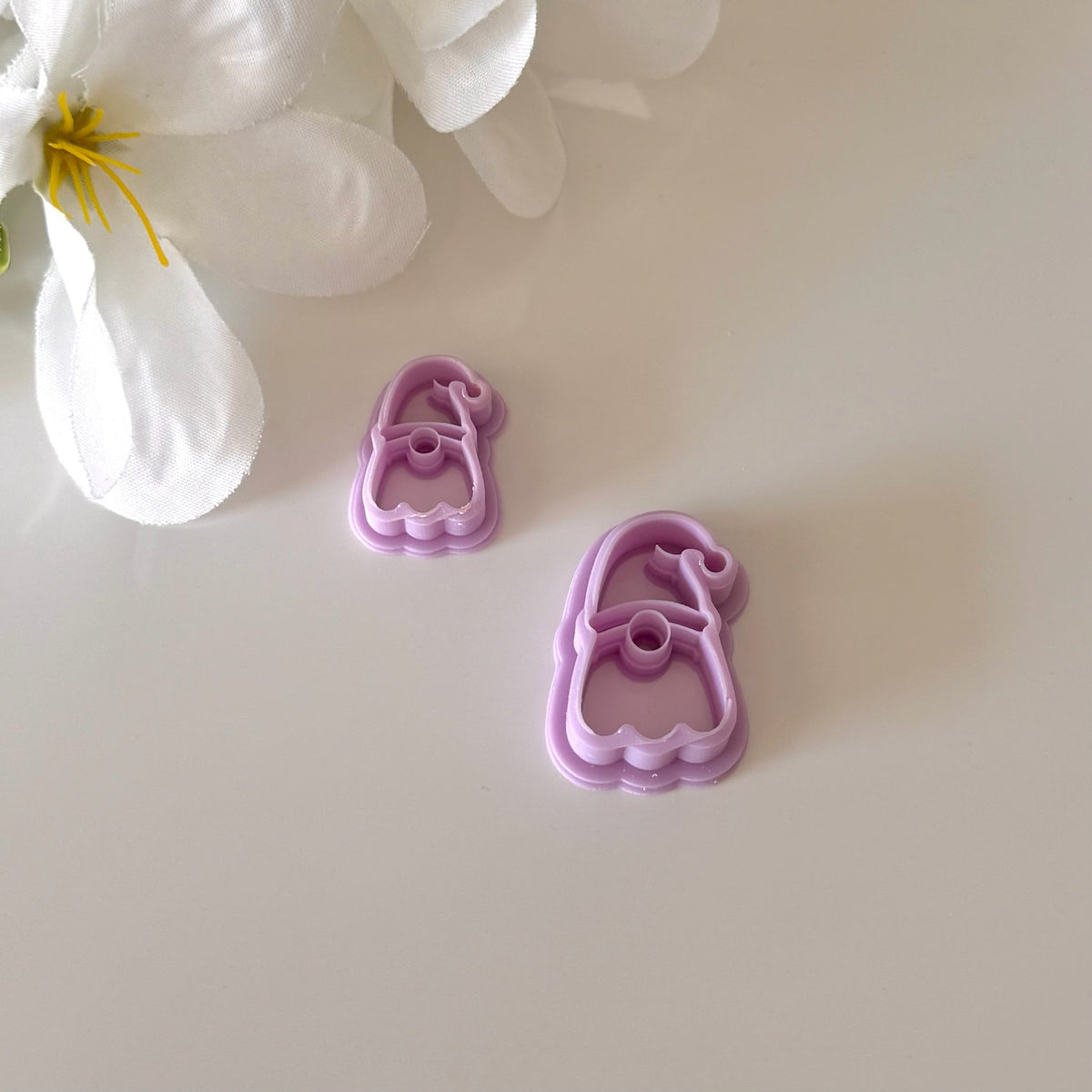 Flop Hat Gnome Cutter | 0.75"-1.25" | Polymer Clay Cutter Earrings