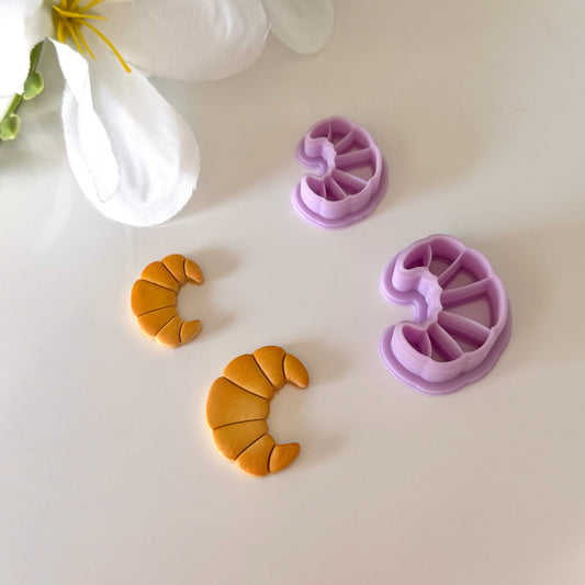 Croissant Cutter | 0.75"-1.25" | Polymer Clay Cutter Earrings