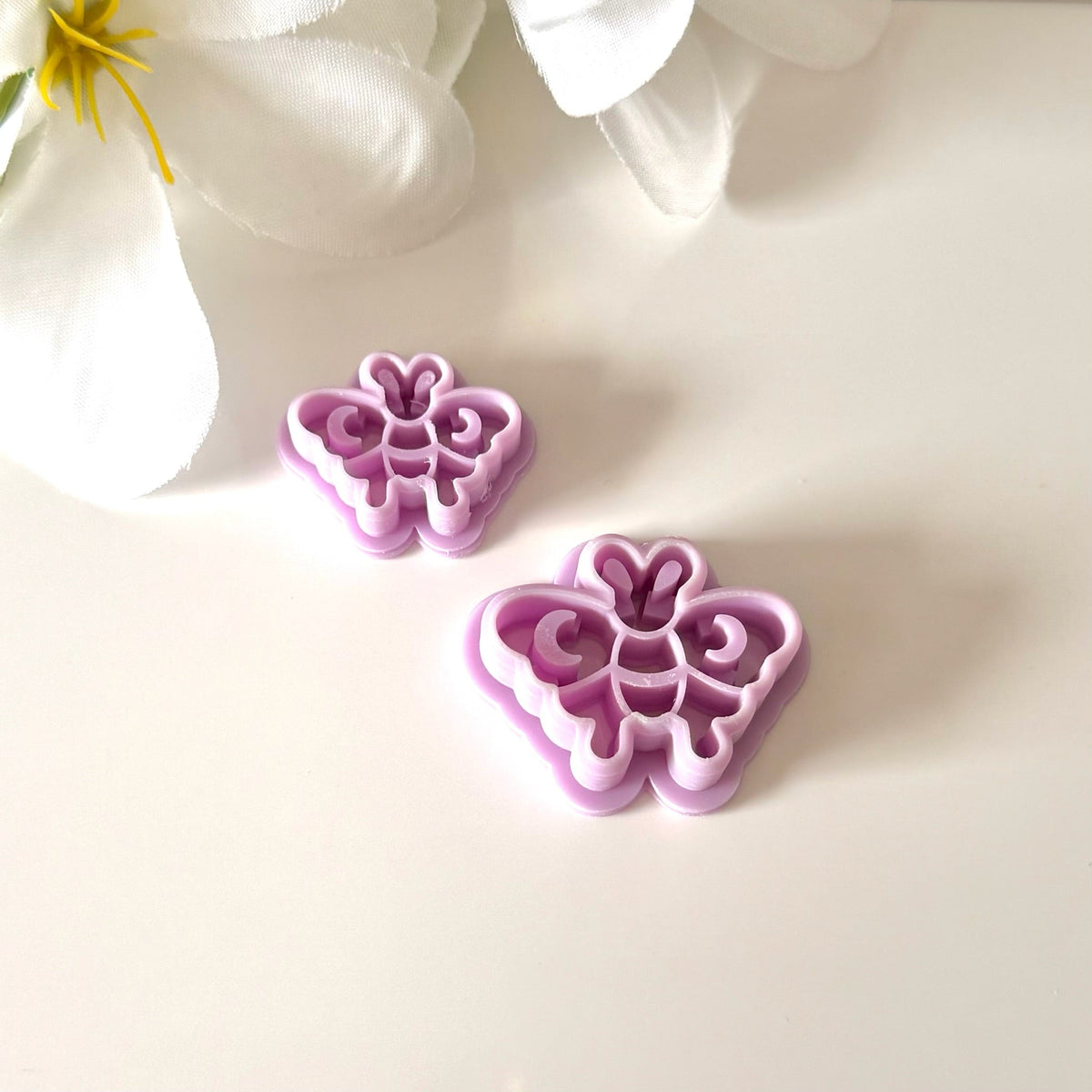 Luna Moth Cutter | 0.75"-1.25" | Polymer Clay Cutter Earrings