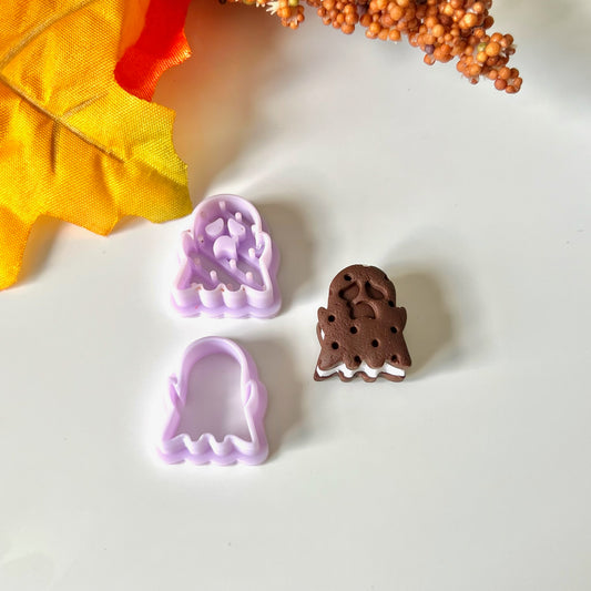 Ghost Ice Cream Sandwich Cutter (Set)