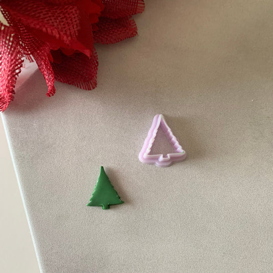 Christmas Tree Cutter 3 | 0.75"-1.25" | Winter Polymer Clay Holiday Christmas Earrings Autumn Clay Cutters