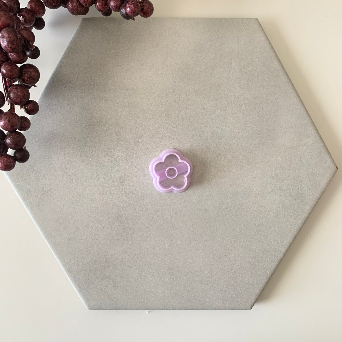 Simple Elegant Flower Cutter | 0.75"-1.25" | Polymer Clay Cutter