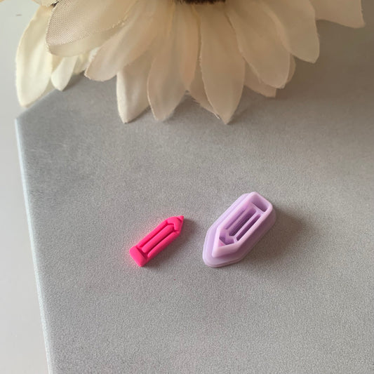 Mini Pencil Cutter | 0.75"-1.25" | Polymer Clay Cutter Earrings