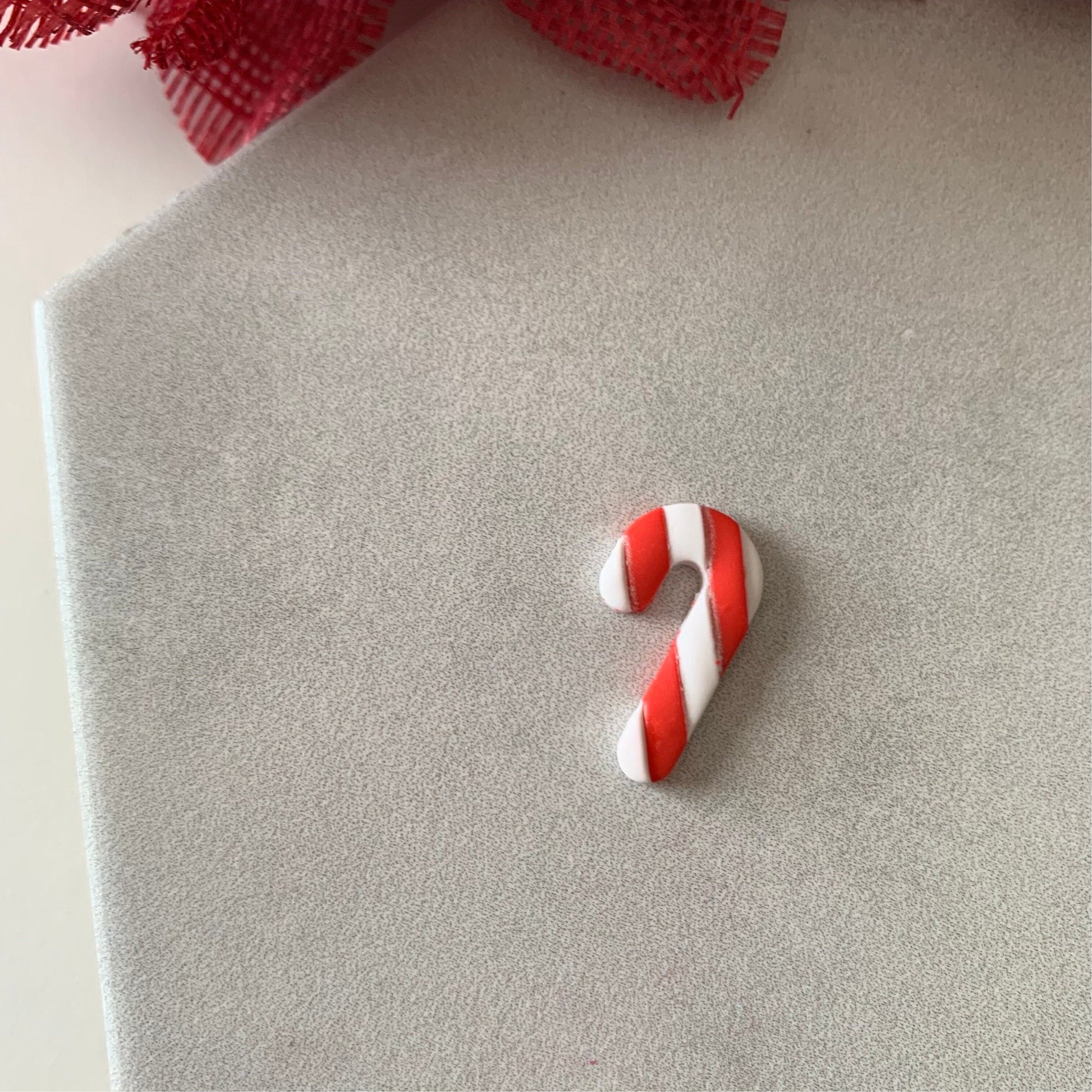 Candy Cane Cutter | 0.75"-1.25" | Winter Polymer Clay Cutters Holiday Christmas Earrings Cutter