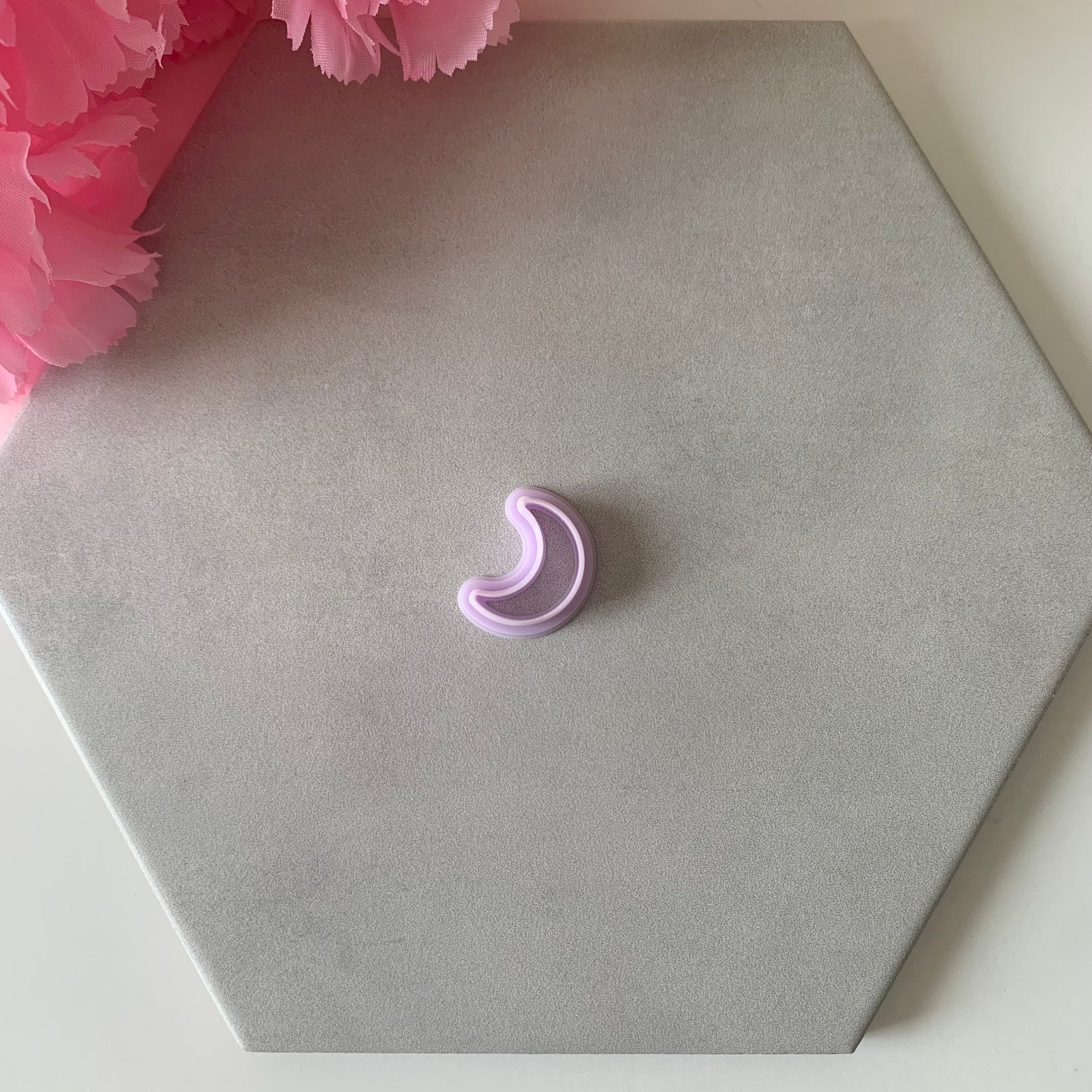 Crescent Moon Cutter | 0.75"-1.25" | Polymer Clay Cutter Earrings