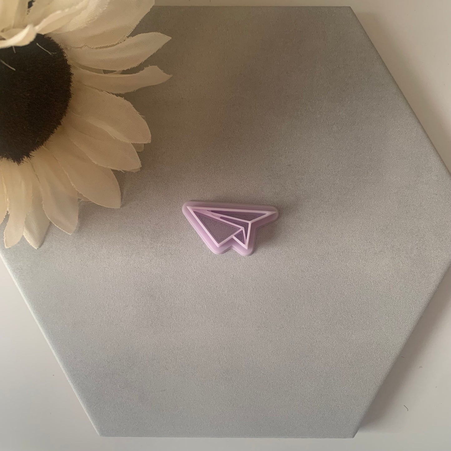 Paper Airplane Cutter | 0.75"-1.25" | Polymer Clay Cutter Earrings