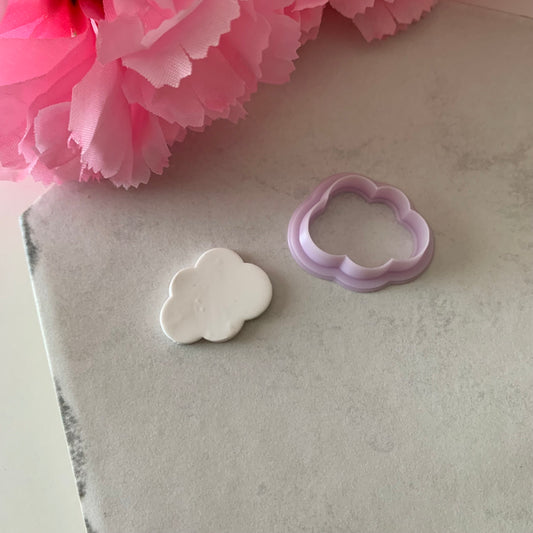 Cloud Cutter | 0.75"-1.25" | Polymer Clay Cutter Earrings
