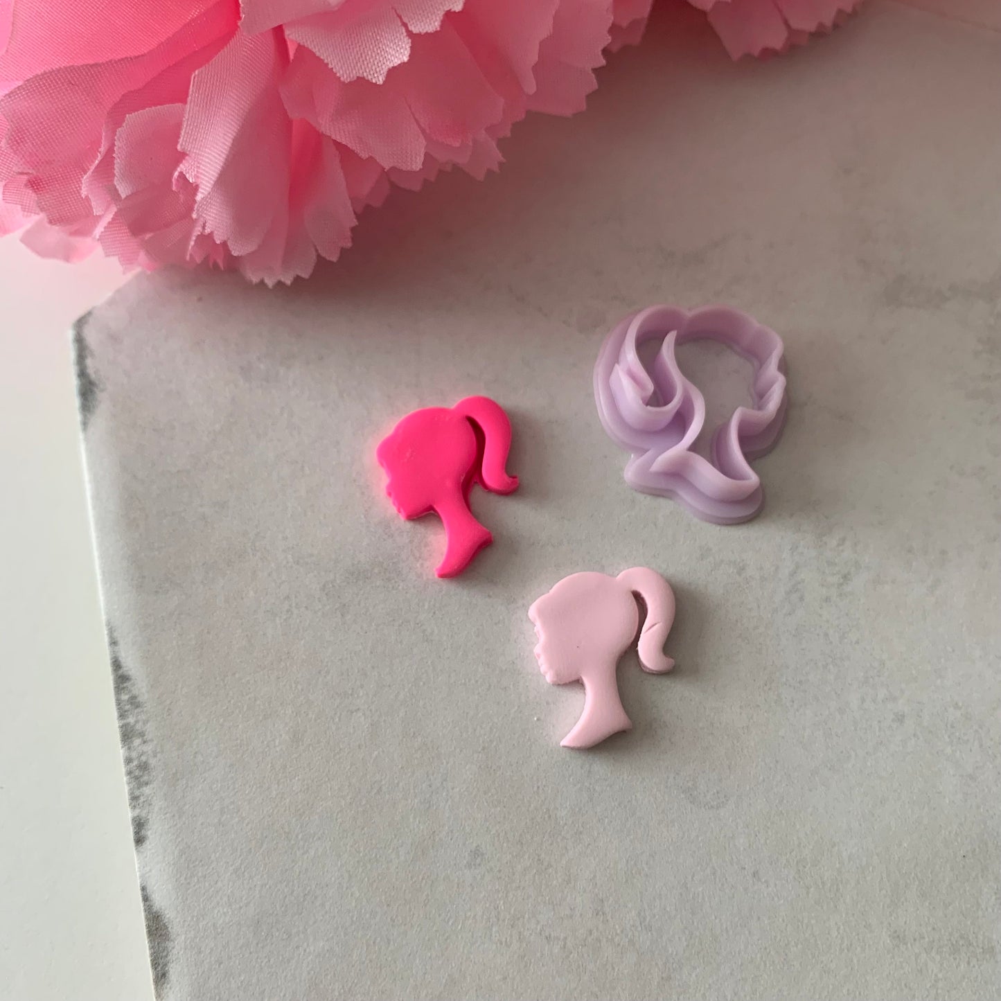 Girl Doll Cutter | 0.75"-1.25" | Polymer Clay Cutter Earrings