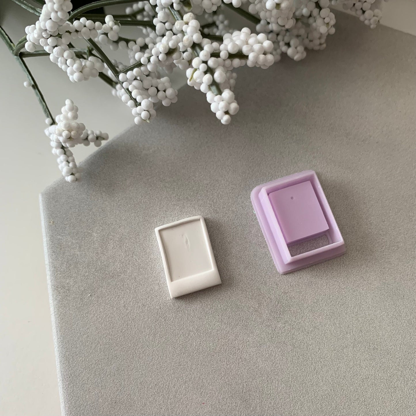 Polaroid Cutter | 0.75"-1.25" | Polymer Clay Cutter Earrings