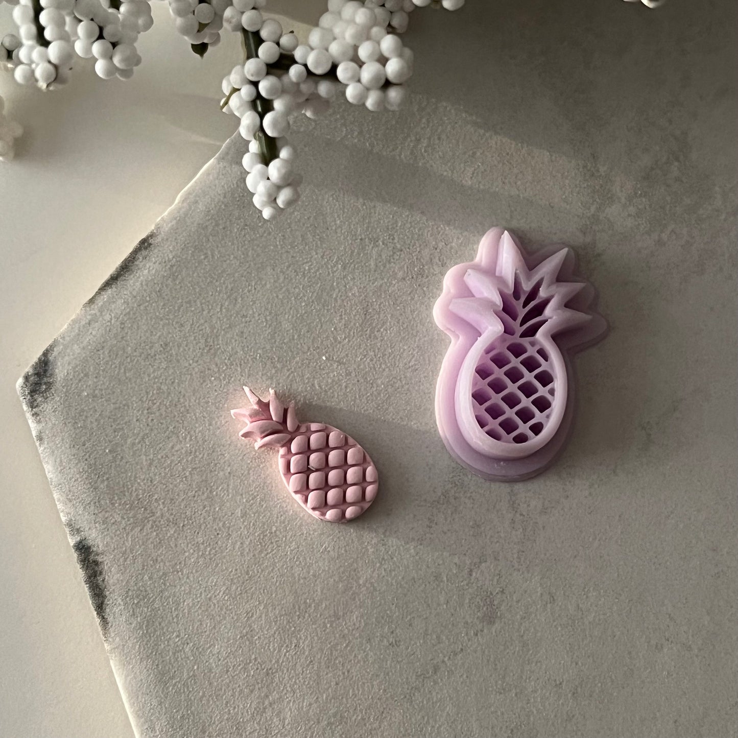 Pineapple Cutter | 0.75"-1.25" | Polymer Clay Cutter Earrings Stud