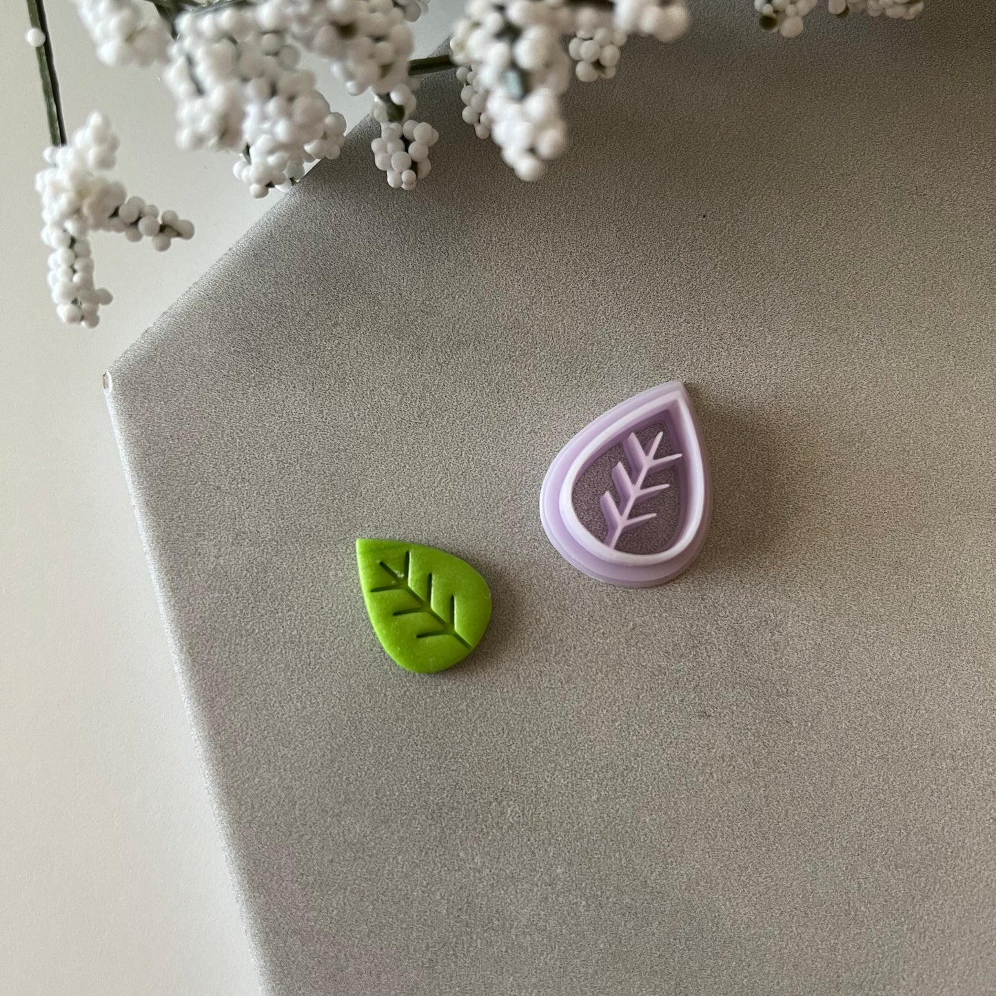 Leaf Cutter 2 | 0.75"-1.25" | Polymer Clay Cutter Earrings